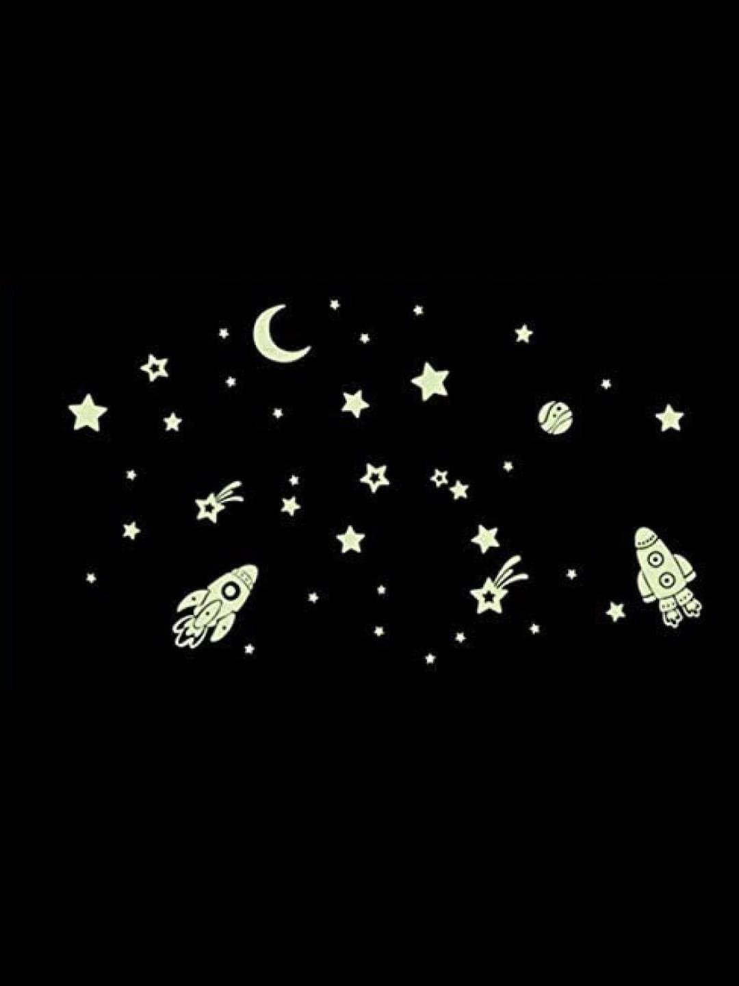 

Jaamso Royals White Spacecraft Printed Self Adhesive Wallpaper