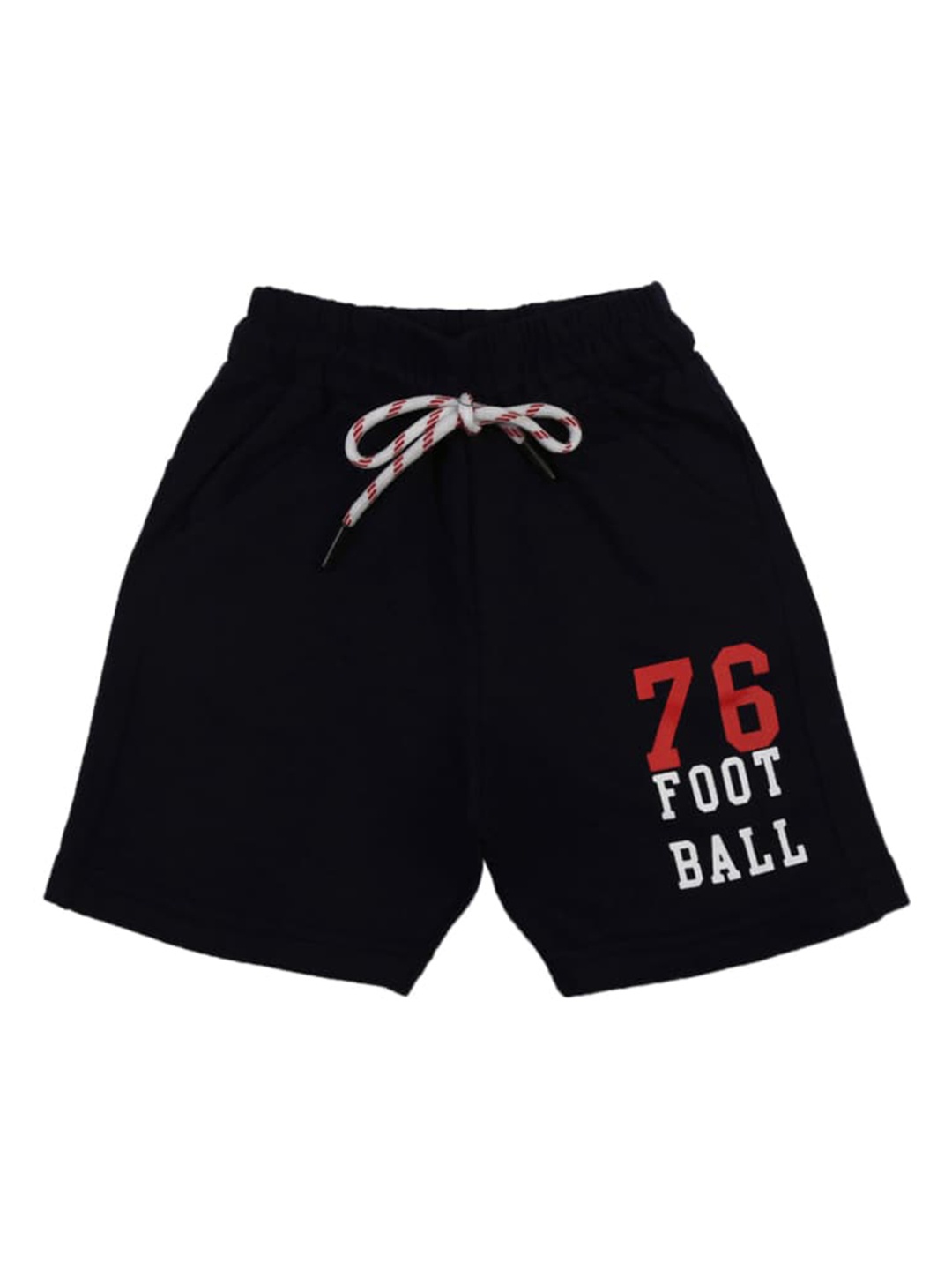 

V-Mart Boys Printed Cotton Shorts, Blue