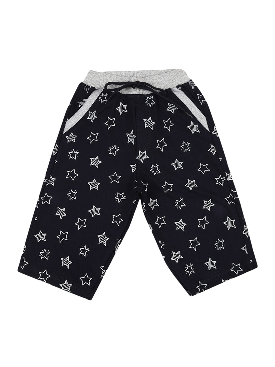 

V-Mart Boys Conversational Printed Cotton Shorts, Blue