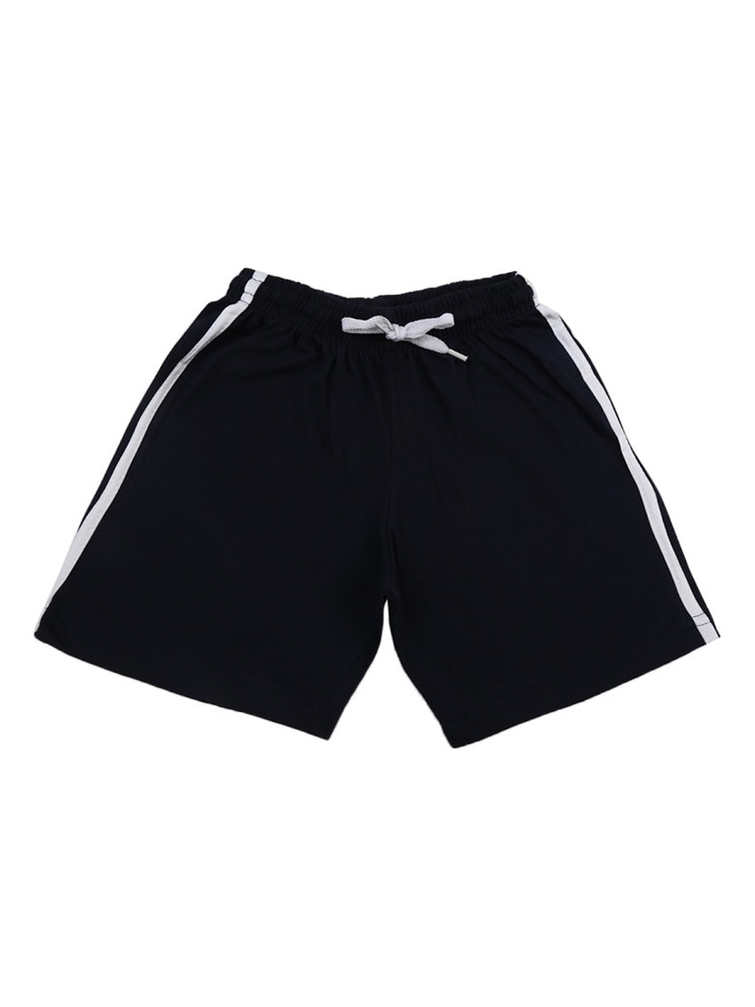 

V-Mart Boys Mid-Rise Cotton Shorts, Navy blue