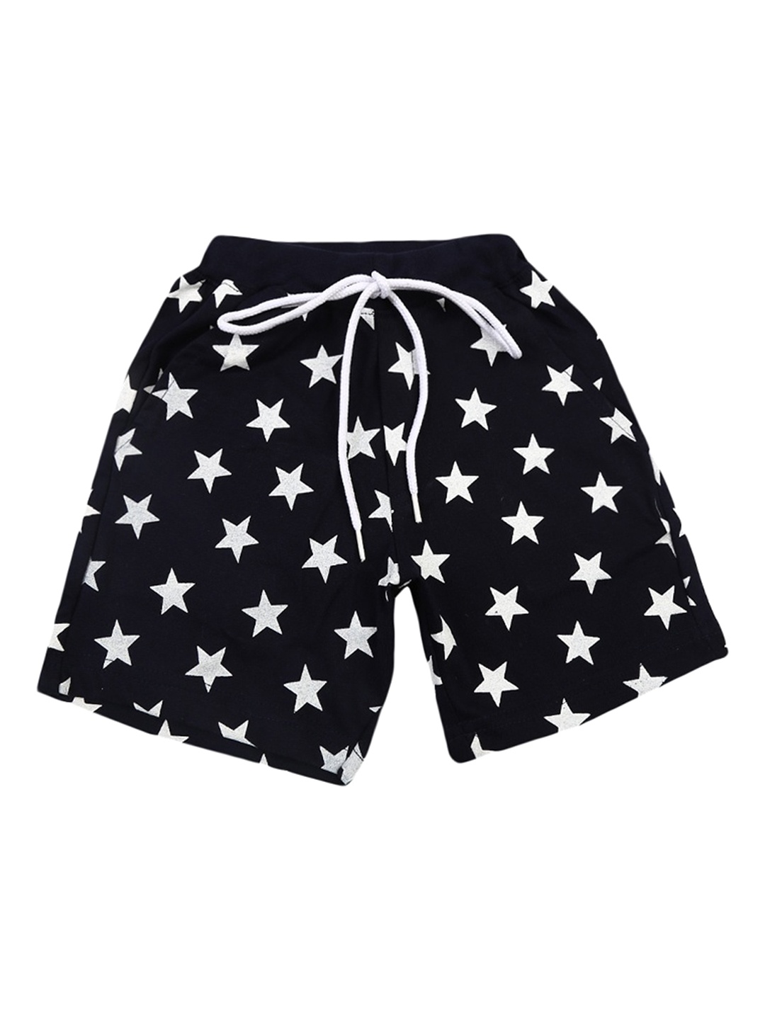 

V-Mart Boys Geometric Printed Shorts, Blue