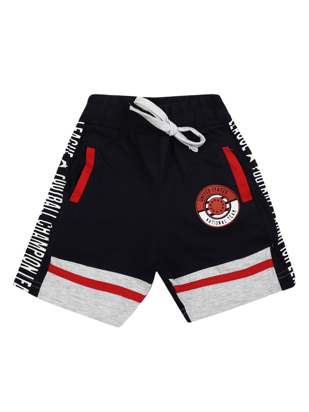 

V-Mart Boys Printed Shorts, Blue