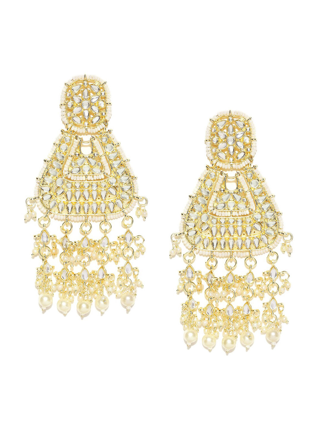 

MANATH Gold-Plated Classic Chandbalis