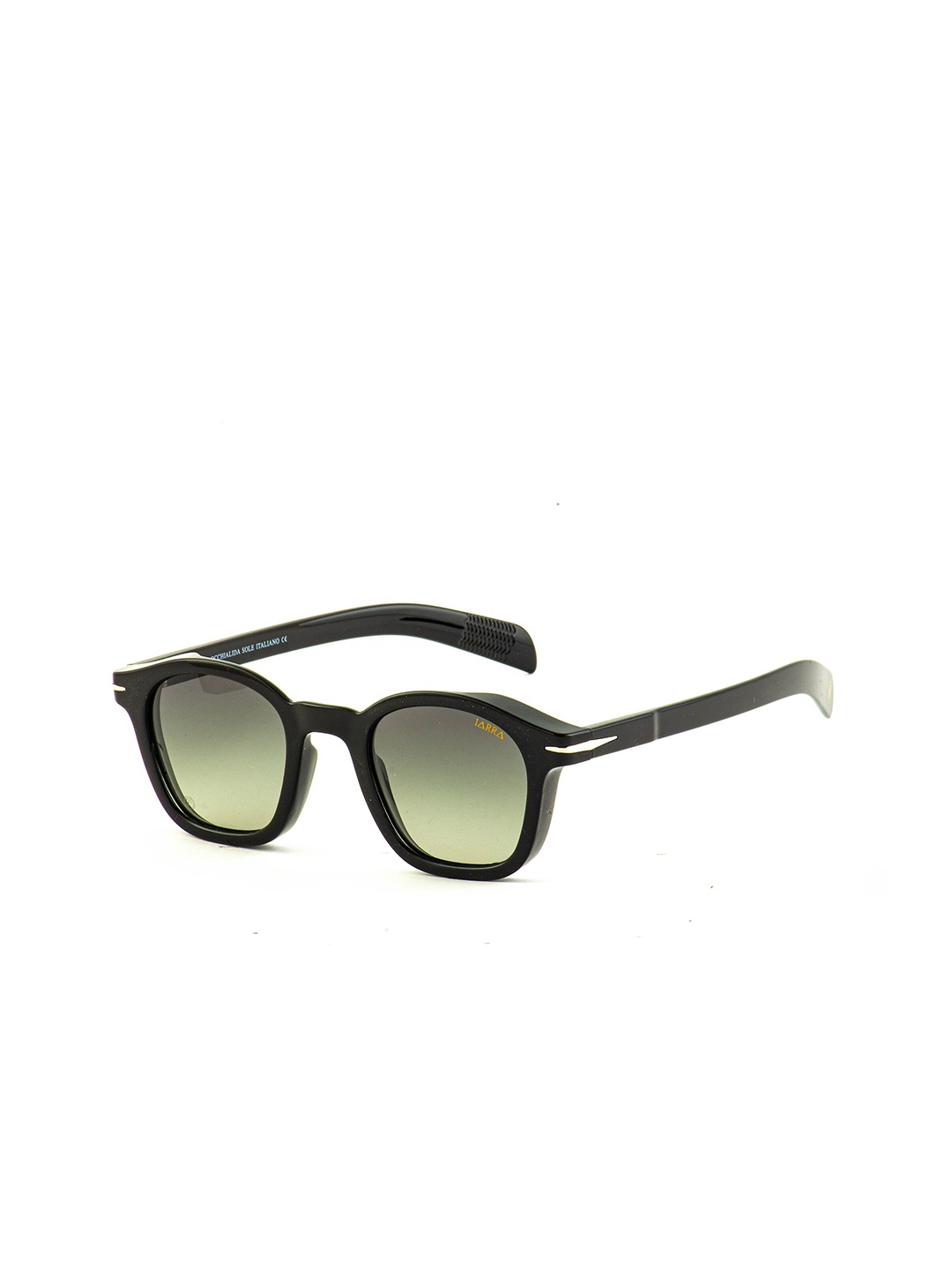 

IARRA Round Sunglasses with Polarised Lens IA 5121-C1, Green