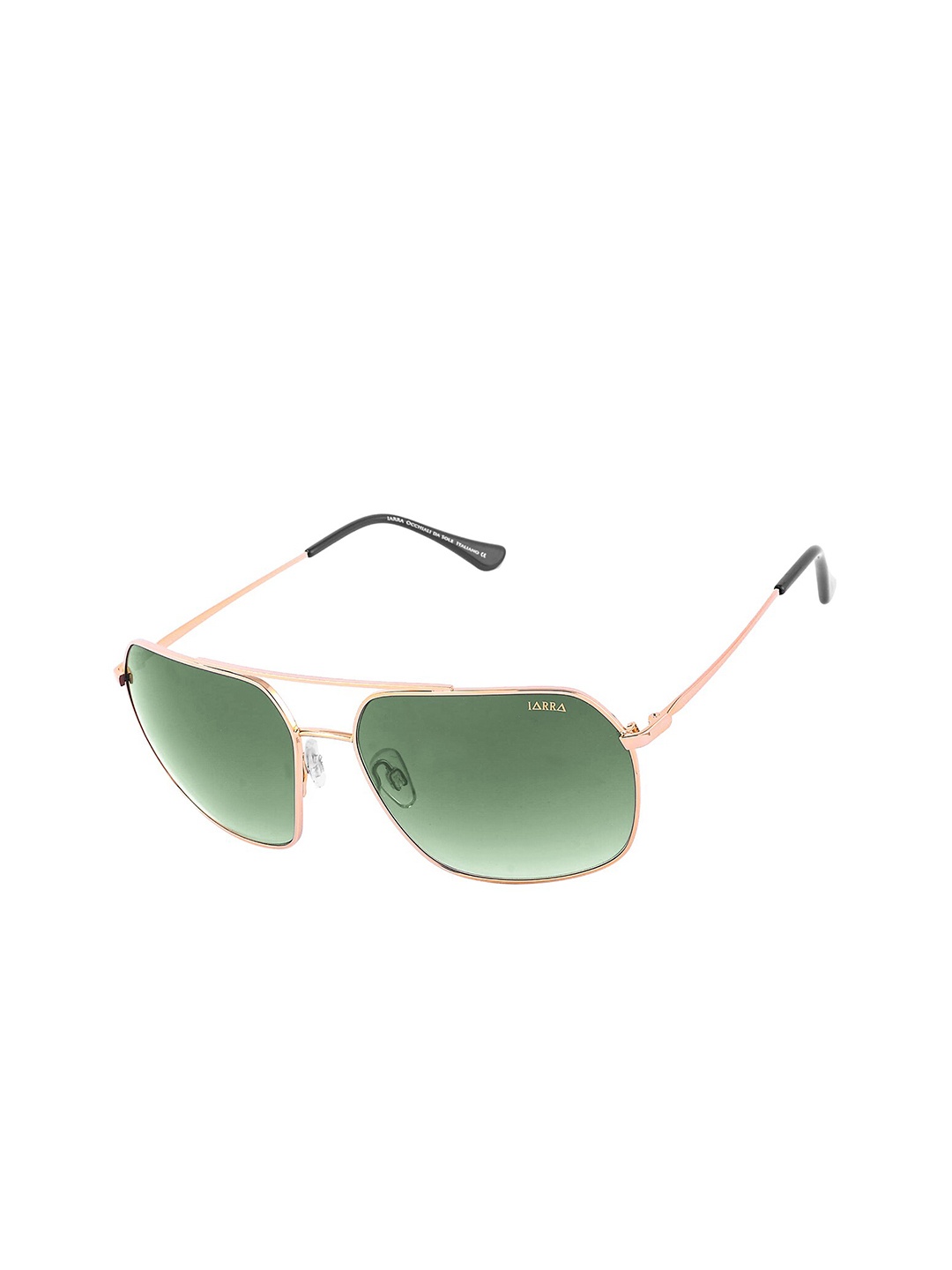 

IARRA Men Regular Lens Square Sunglasses, Green