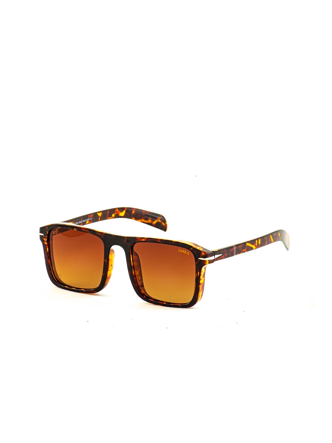 

IARRA Men Polarised Lens Square Sunglasses IA-5120-C2, Orange