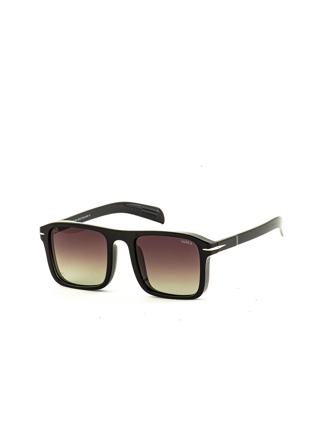 

IARRA Men Square Sunglasses with Polarised Lens IA-5120-C1, Brown