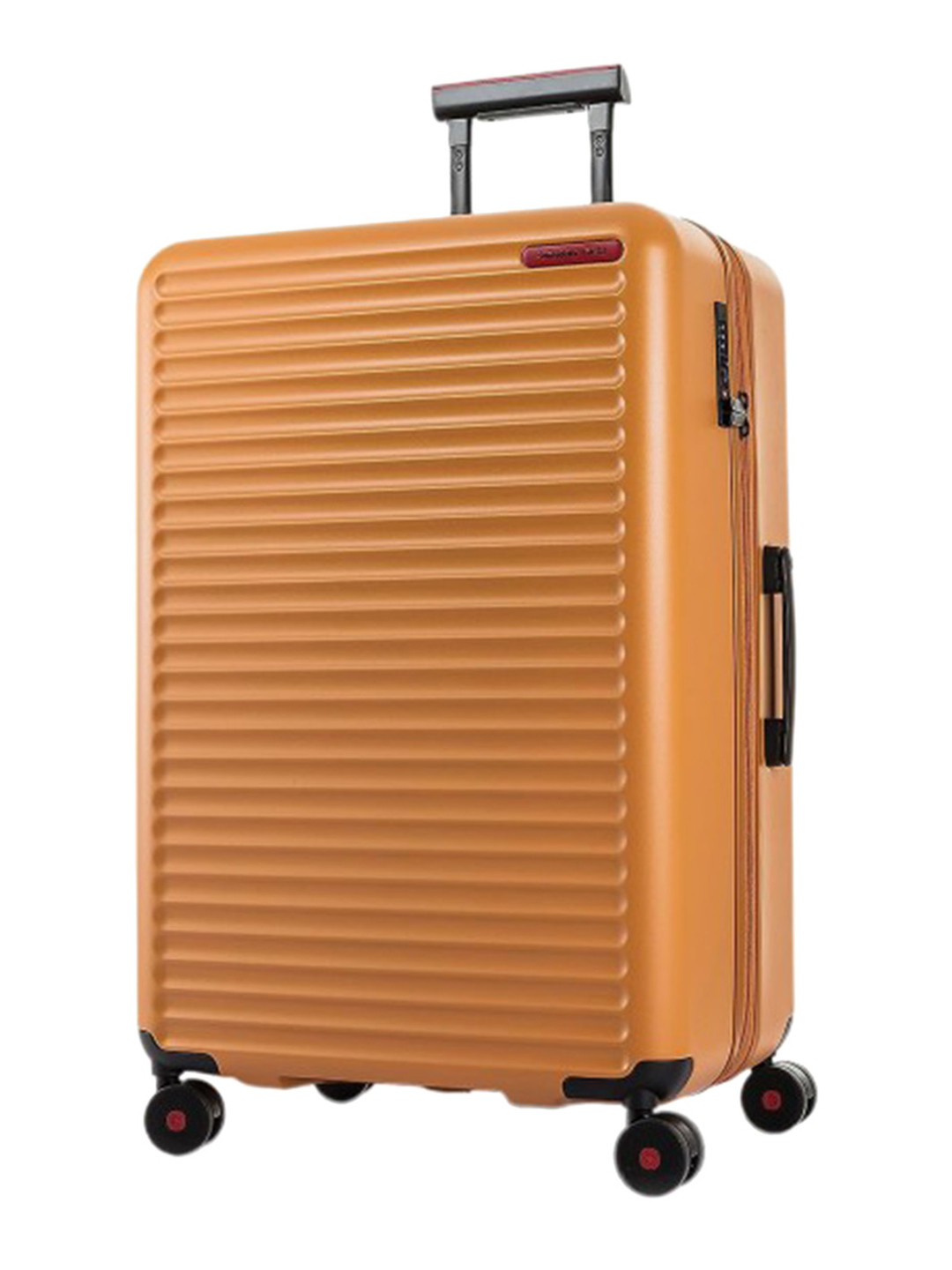 

Samsonite TOIIS C Hard-Sided Textured Medium Trolley Bag, Gold