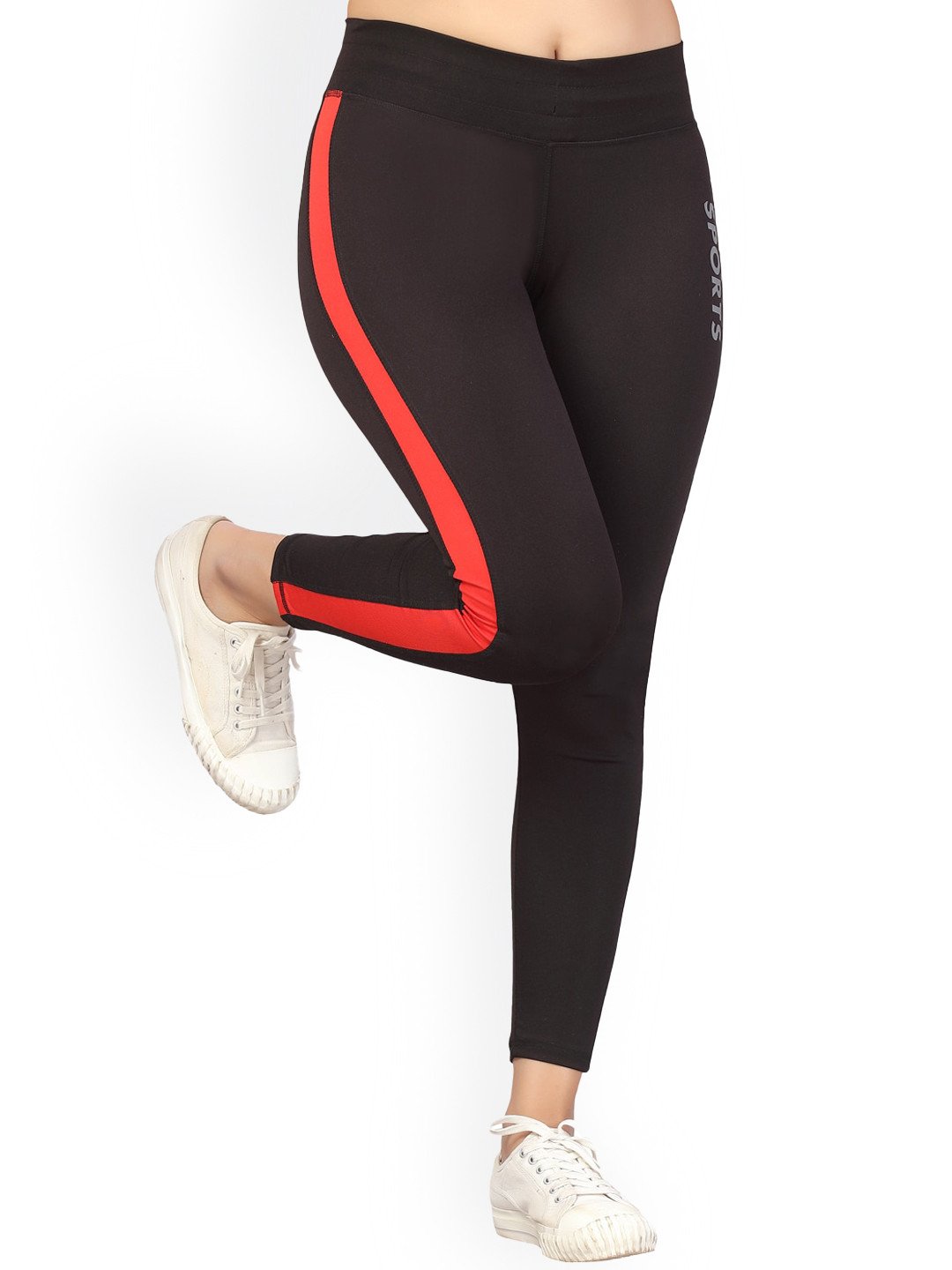 

BAESD Women Slim Fit Mid-Rise Rapid-Dry & e-dry technology Sports Track Pants, Black