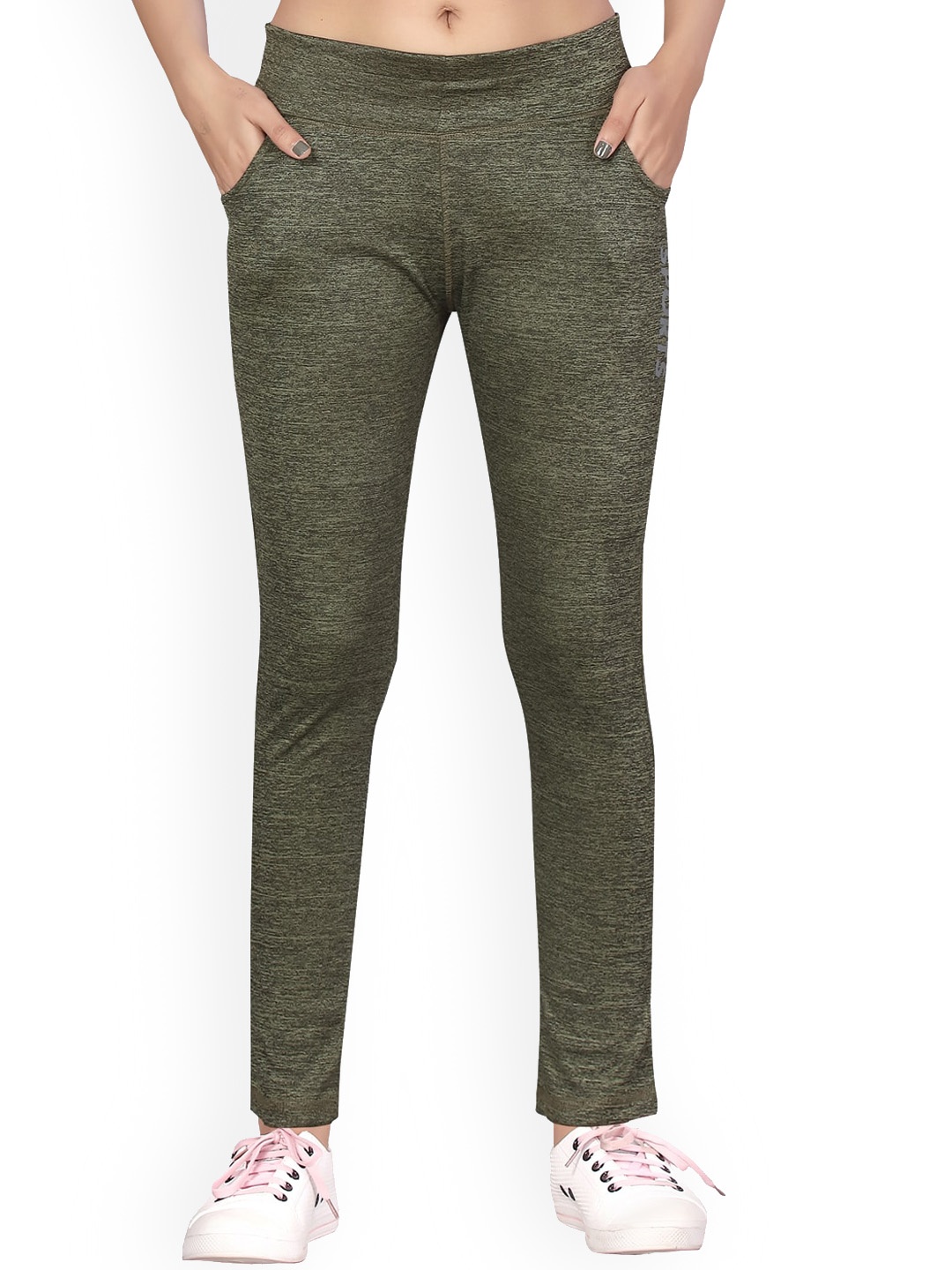 

BAESD Women e-Dry Technology Relaxed-Fit Track Pants, Green