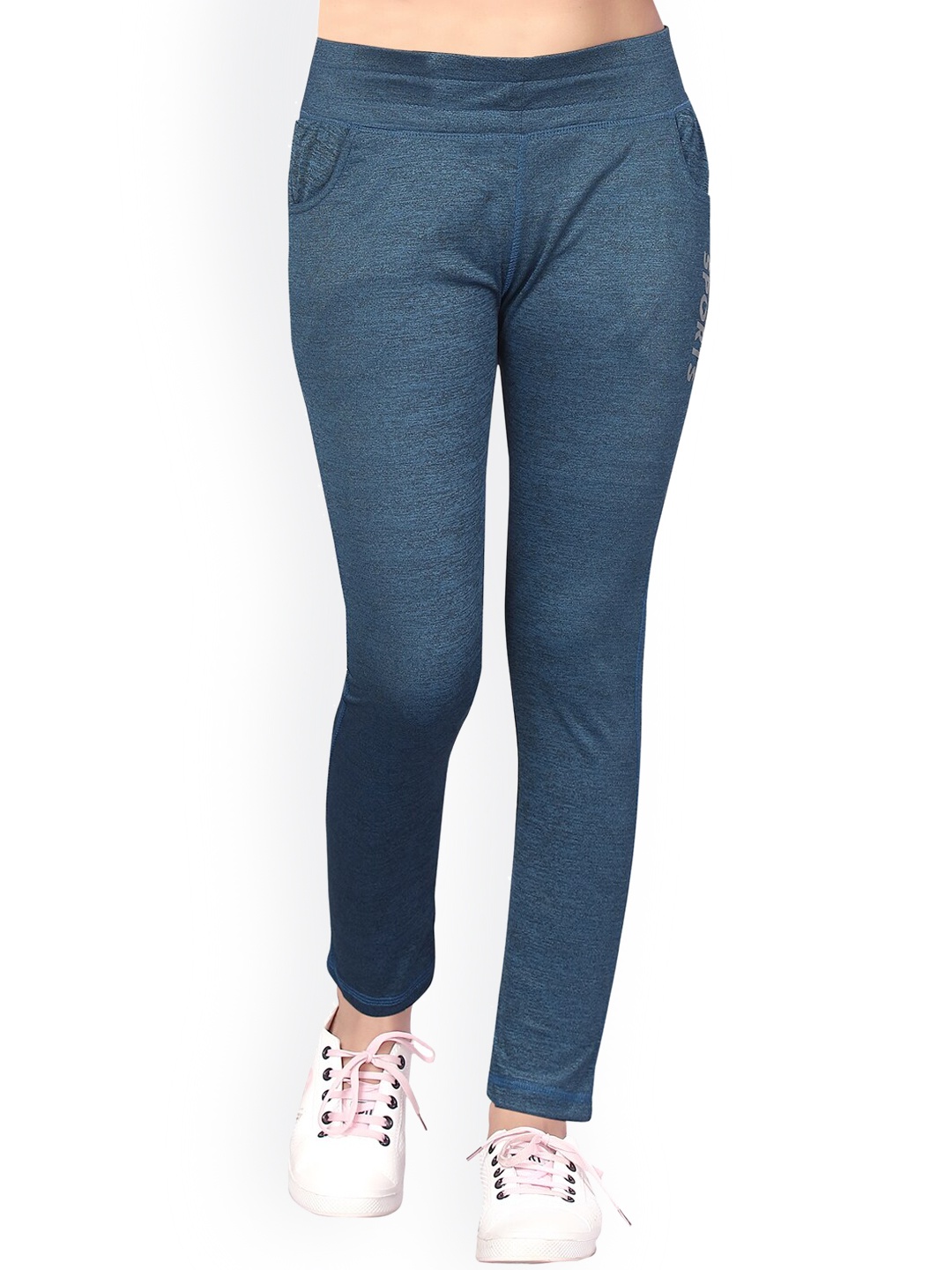 

BAESD Women Slim Fit e-dry technology Sports Track Pants, Blue