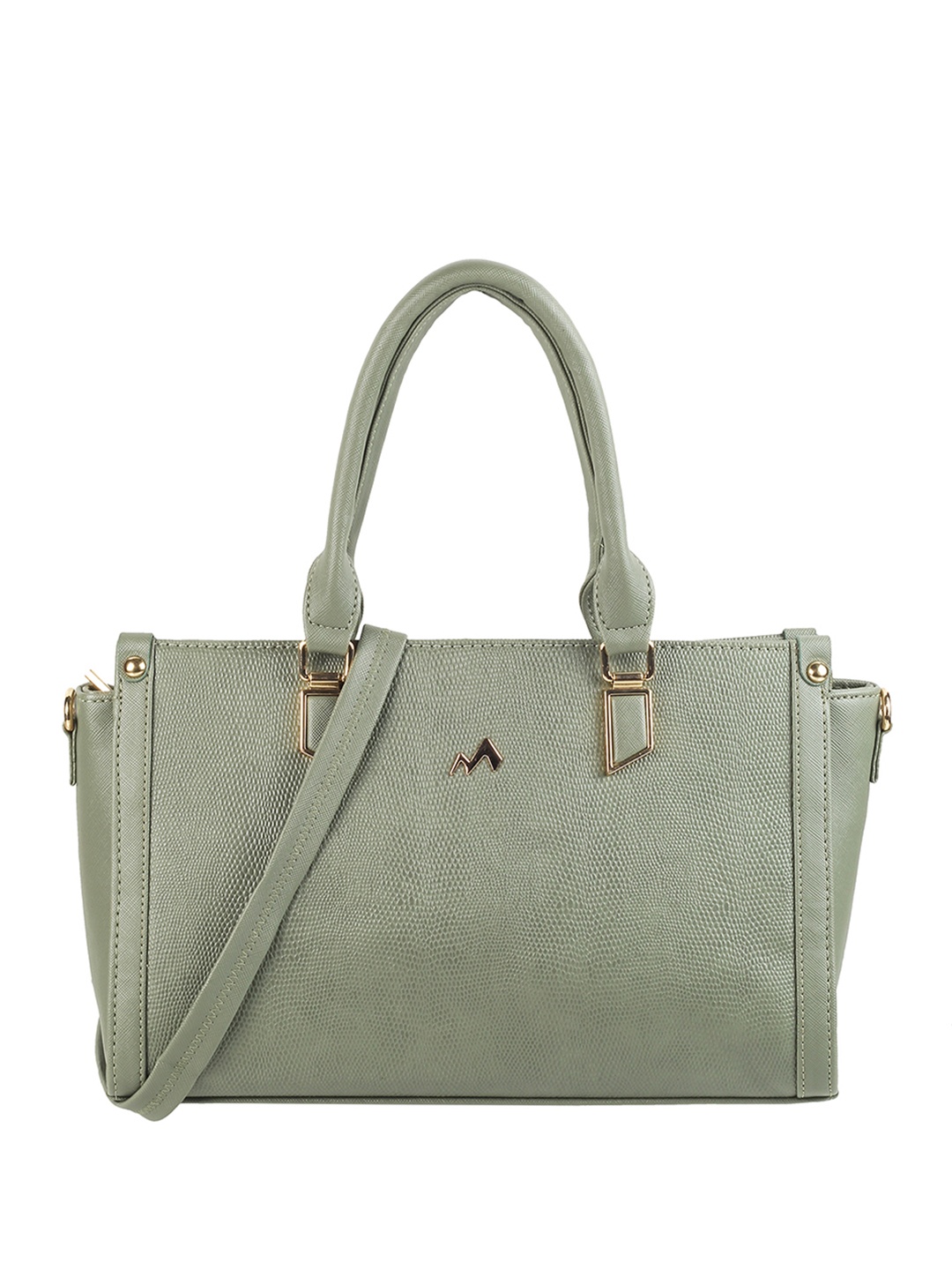 

Metro Textured Shopper Handheld Bag, Green