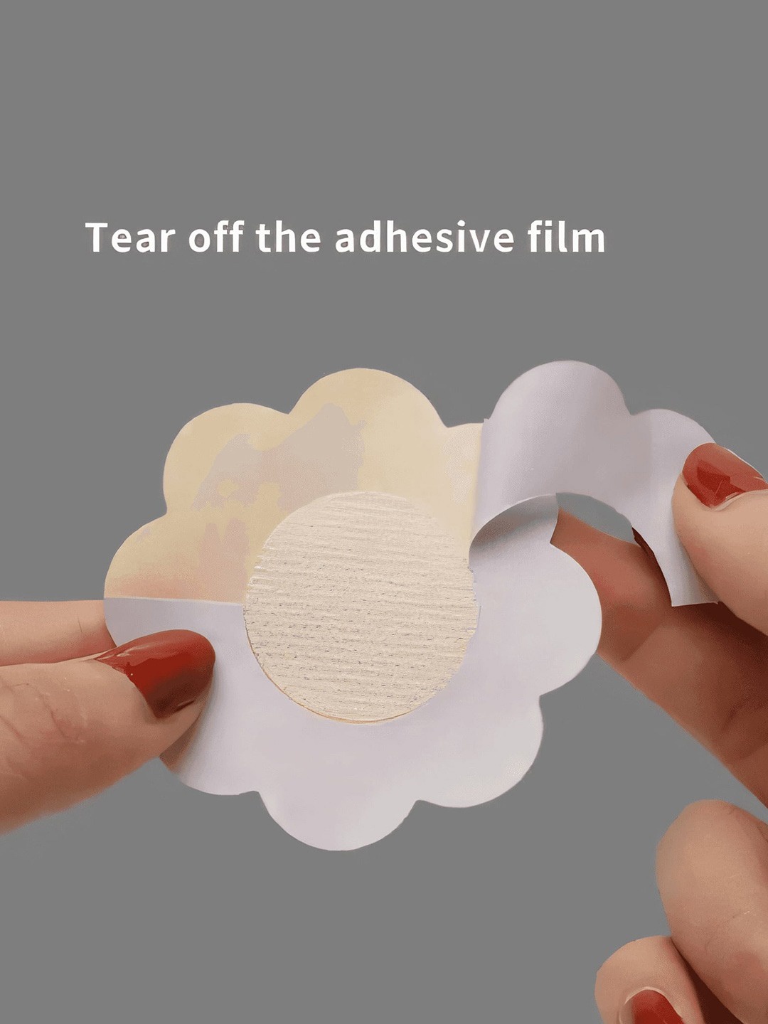 

Hill Islands Set Of 34 Breathable Flower Petals Nipple Pasties, Nude
