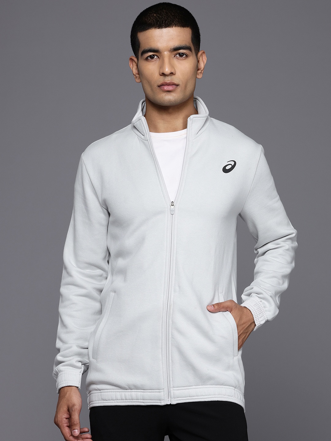 

ASICS Regular Fit Outdoor Sweatshirt, Grey