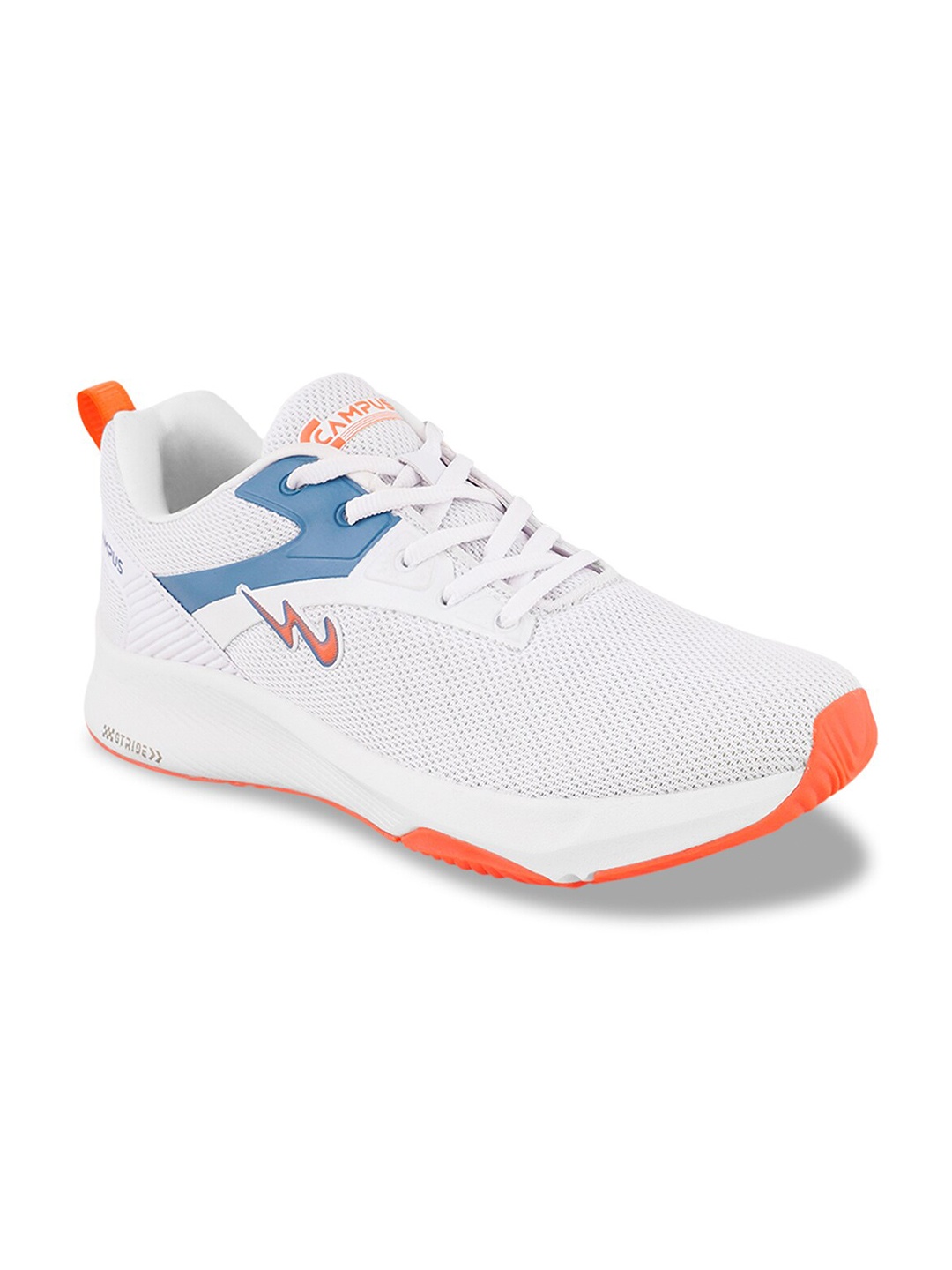 

Campus Men Mesh Running Shoes, White