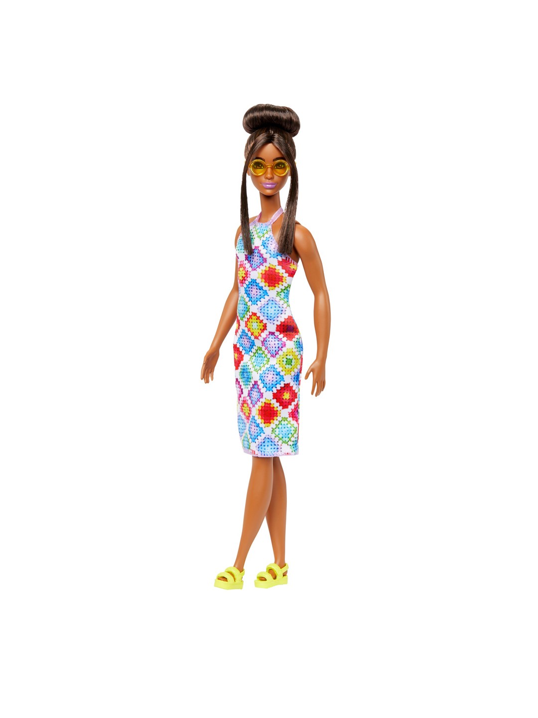 

Barbie Fashionistas Doll #205 with Blond Ponytail and Floral Dress, Assorted