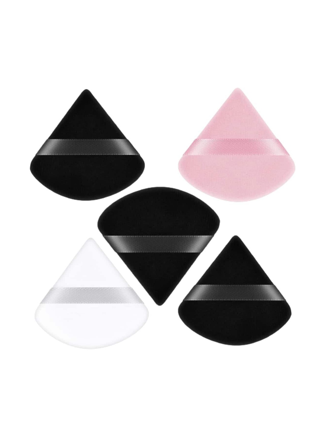 

DALUCI Set of 5 Professional Triangle Pizza Puff with Strap, White