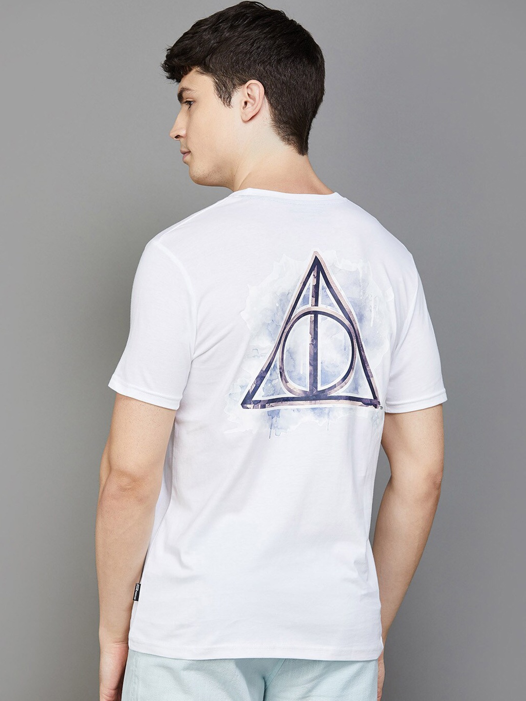 

Fame Forever by Lifestyle Graphic Printed Cotton T-shirt, White