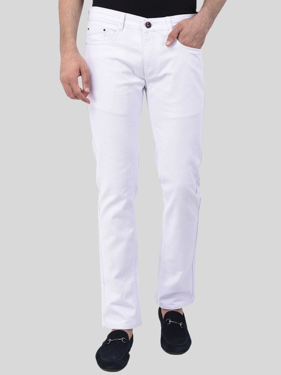 

Ben Martin Ben Slim Fit Stretchable Jeans, White