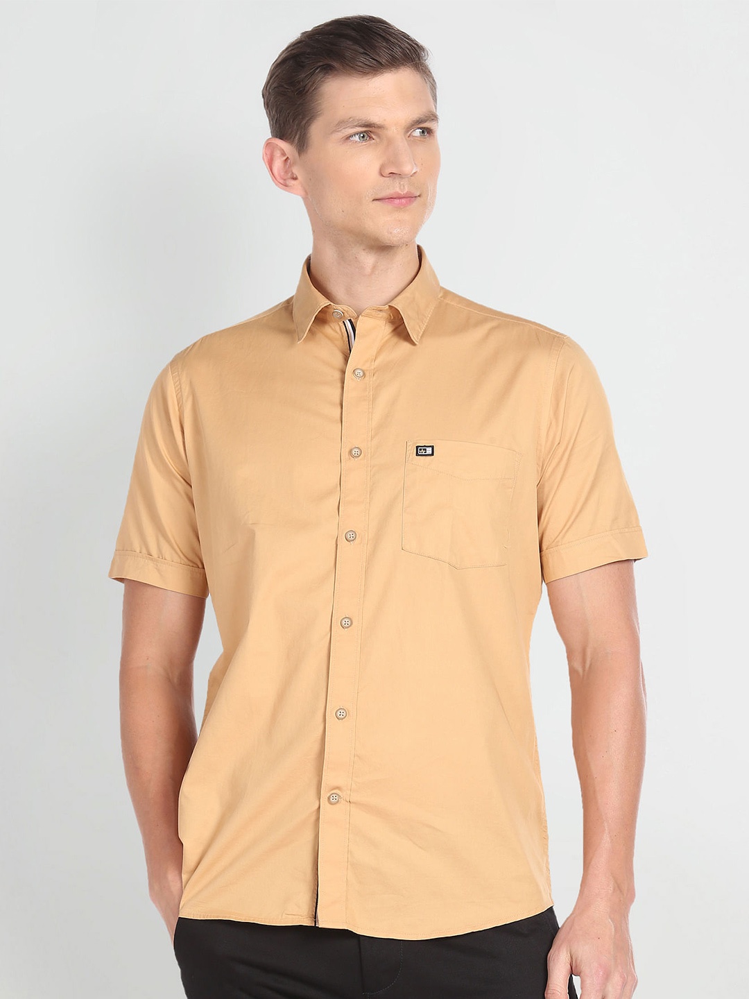 

Arrow Sport Cotton Casual Shirt, Beige