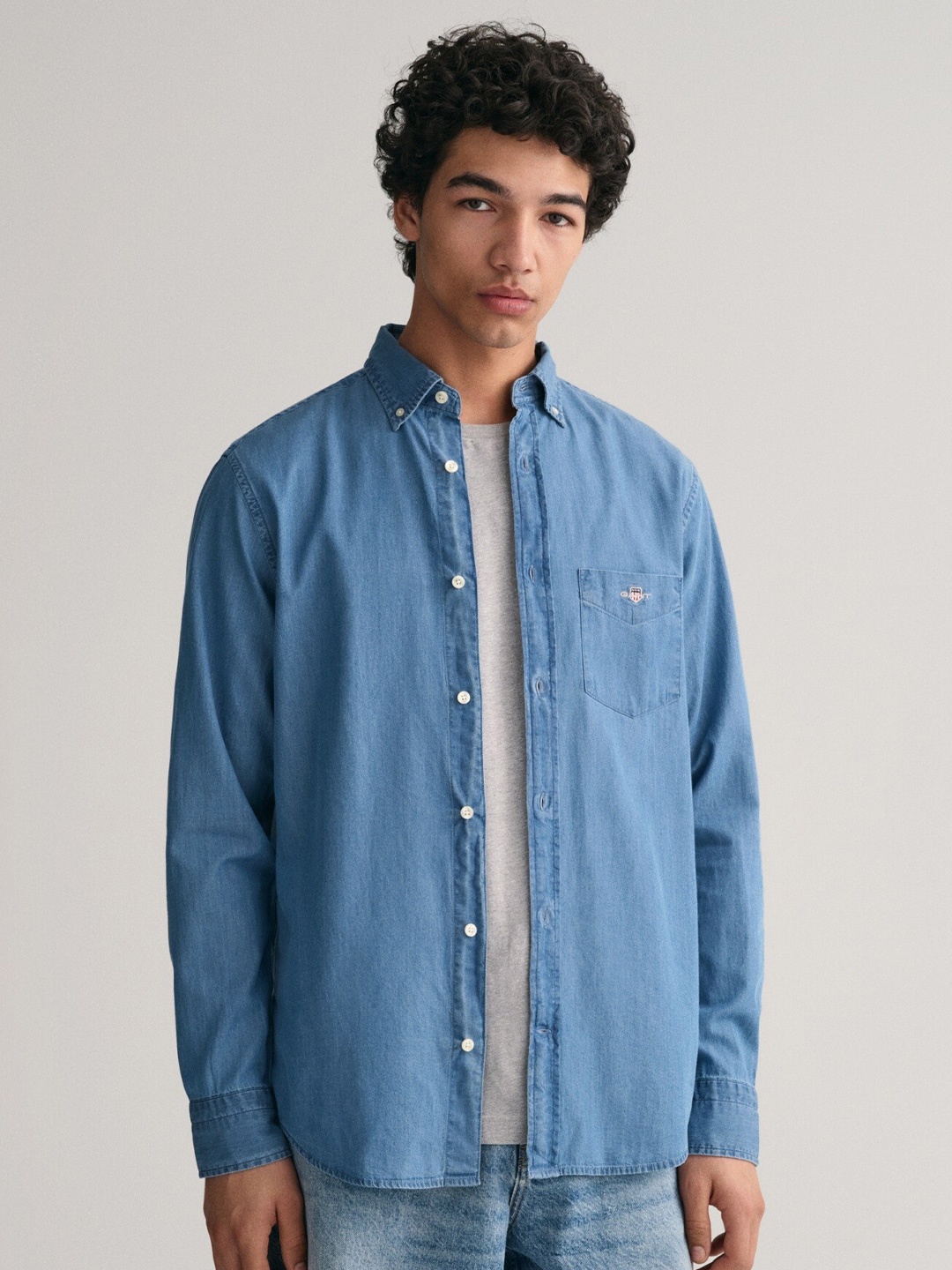 

GANT Opaque Casual Shirt, Blue