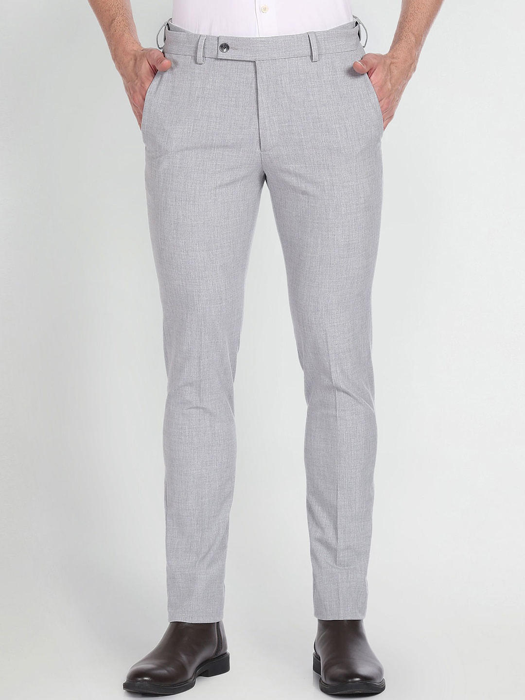 

Arrow Men Jackson Super Slim Autoflex Trousers, Grey