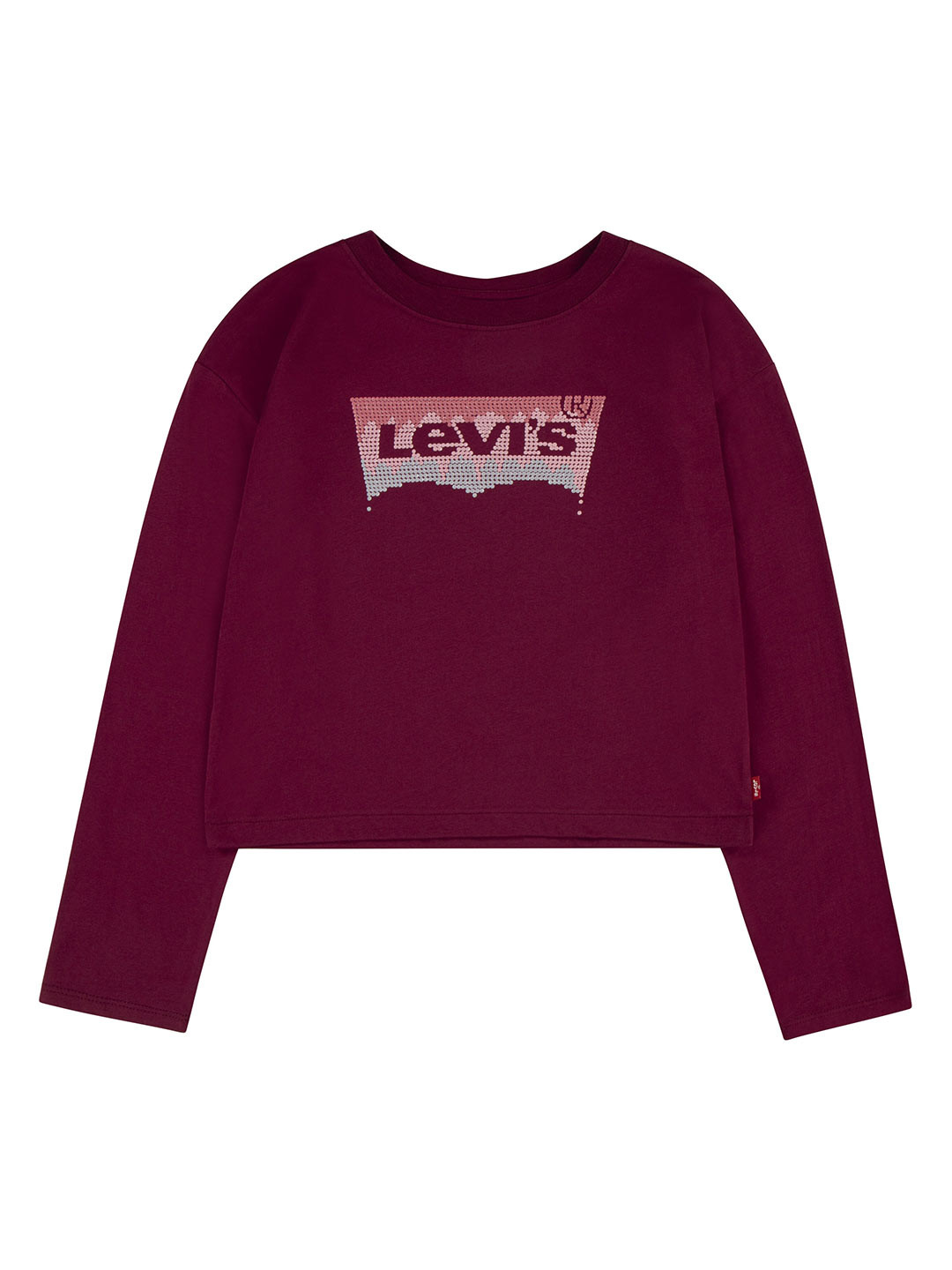 

Levis Girls Typography Printed Casual T-shirt, Purple
