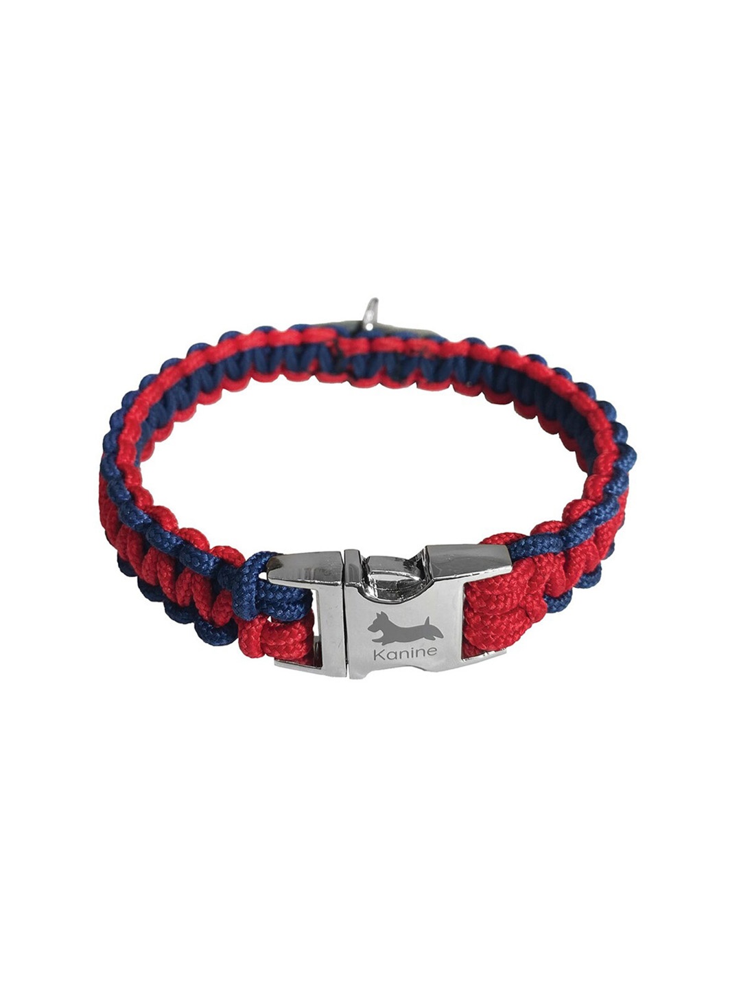 

Kanine Collection Self Design Training Dog Rope Collar, Red