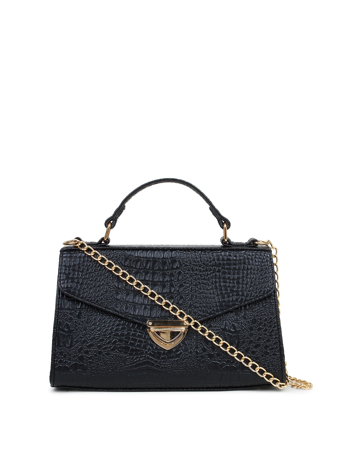 

LEGAL BRIBE Textured Sling Bag, Black
