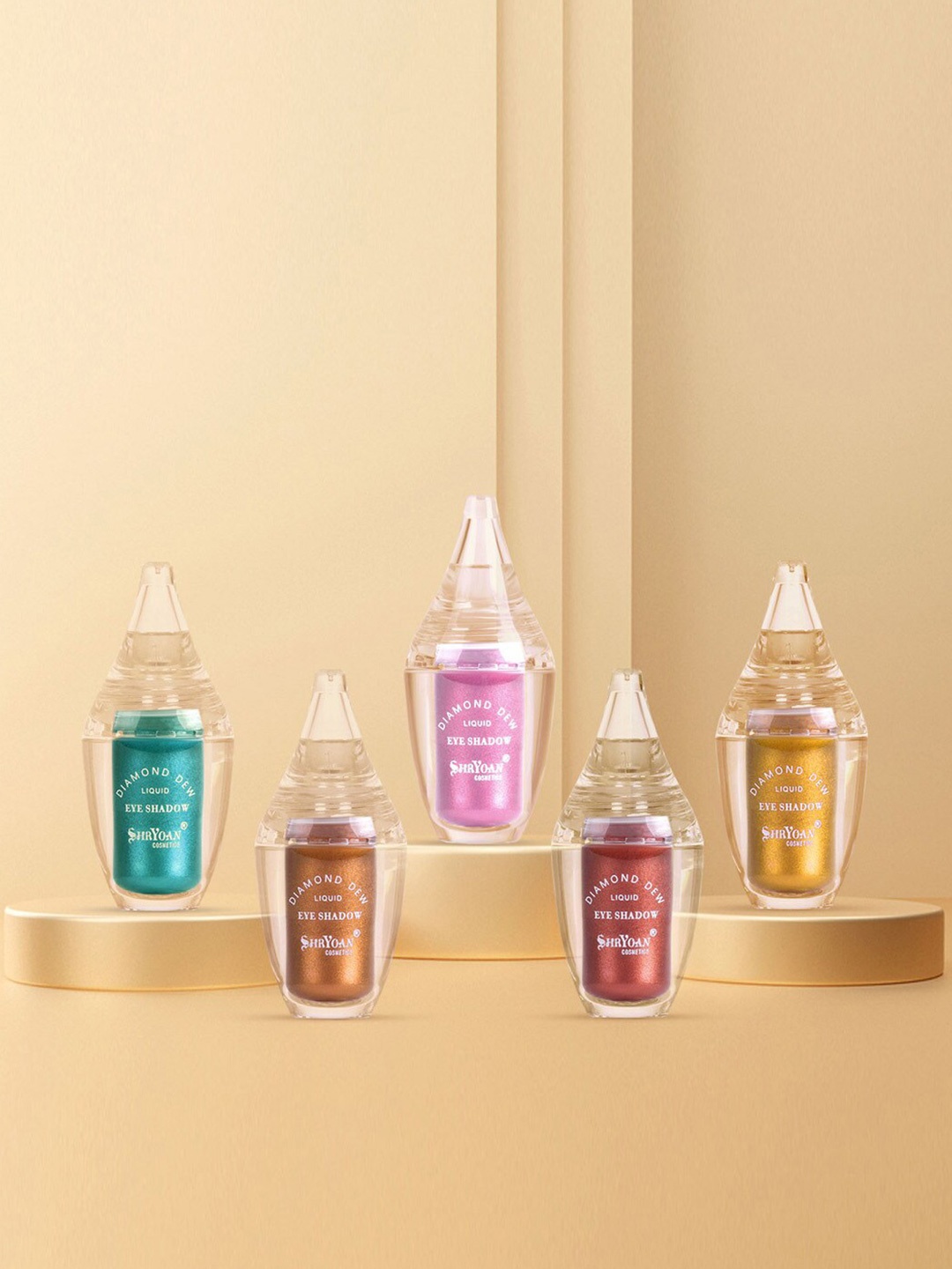 

SHRYOAN Diamond Dew Liquid Eyeshadow 5ml - Light Brown