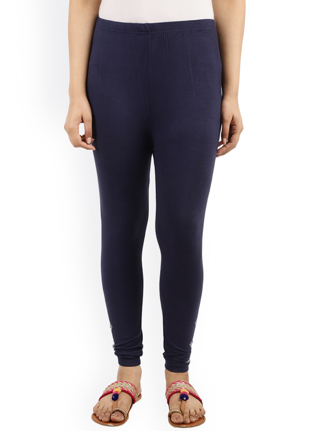 

V-Mart Churidar-Length Leggings, Blue