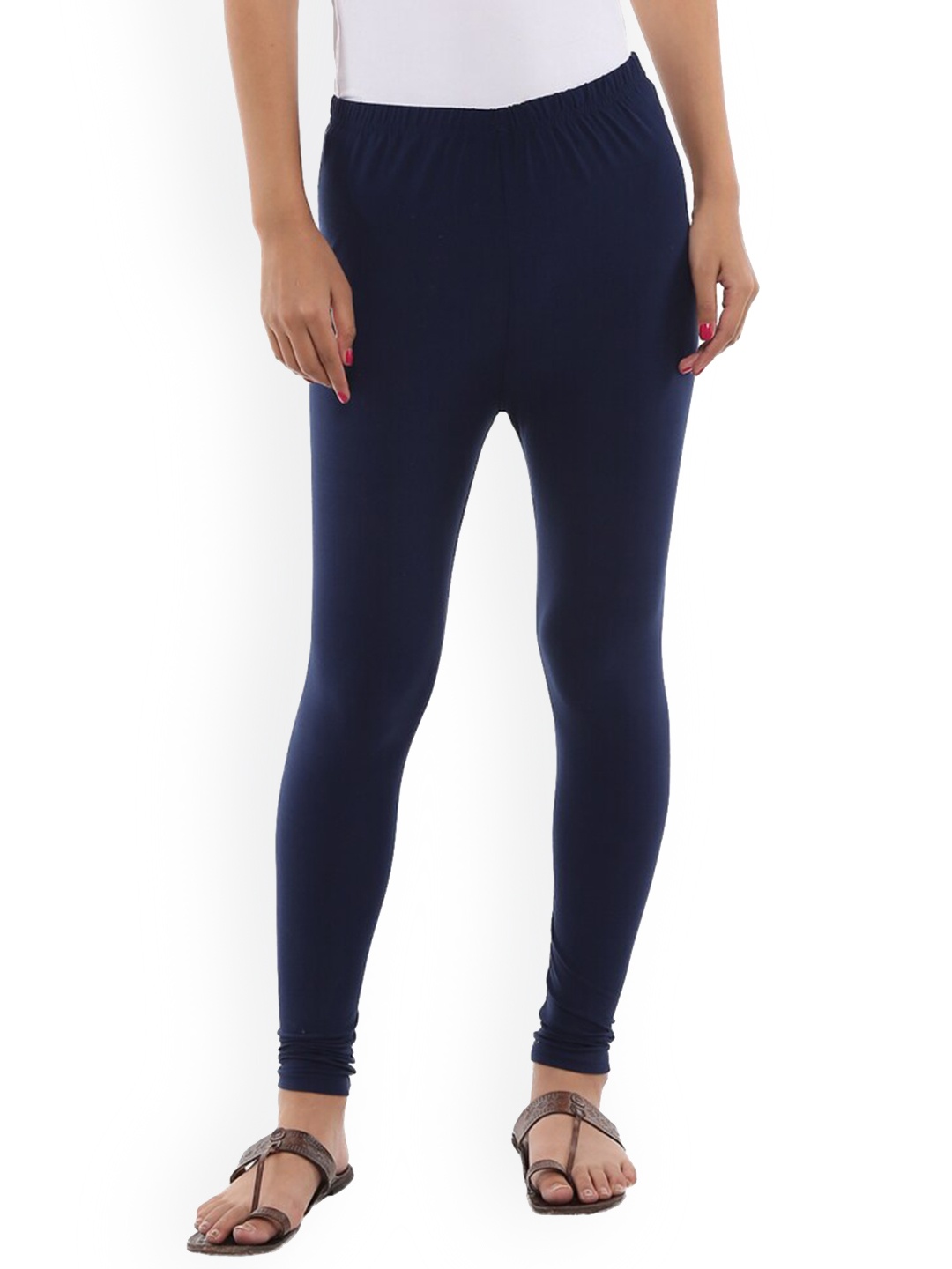 

V-Mart Churidar-Length Leggings, Blue