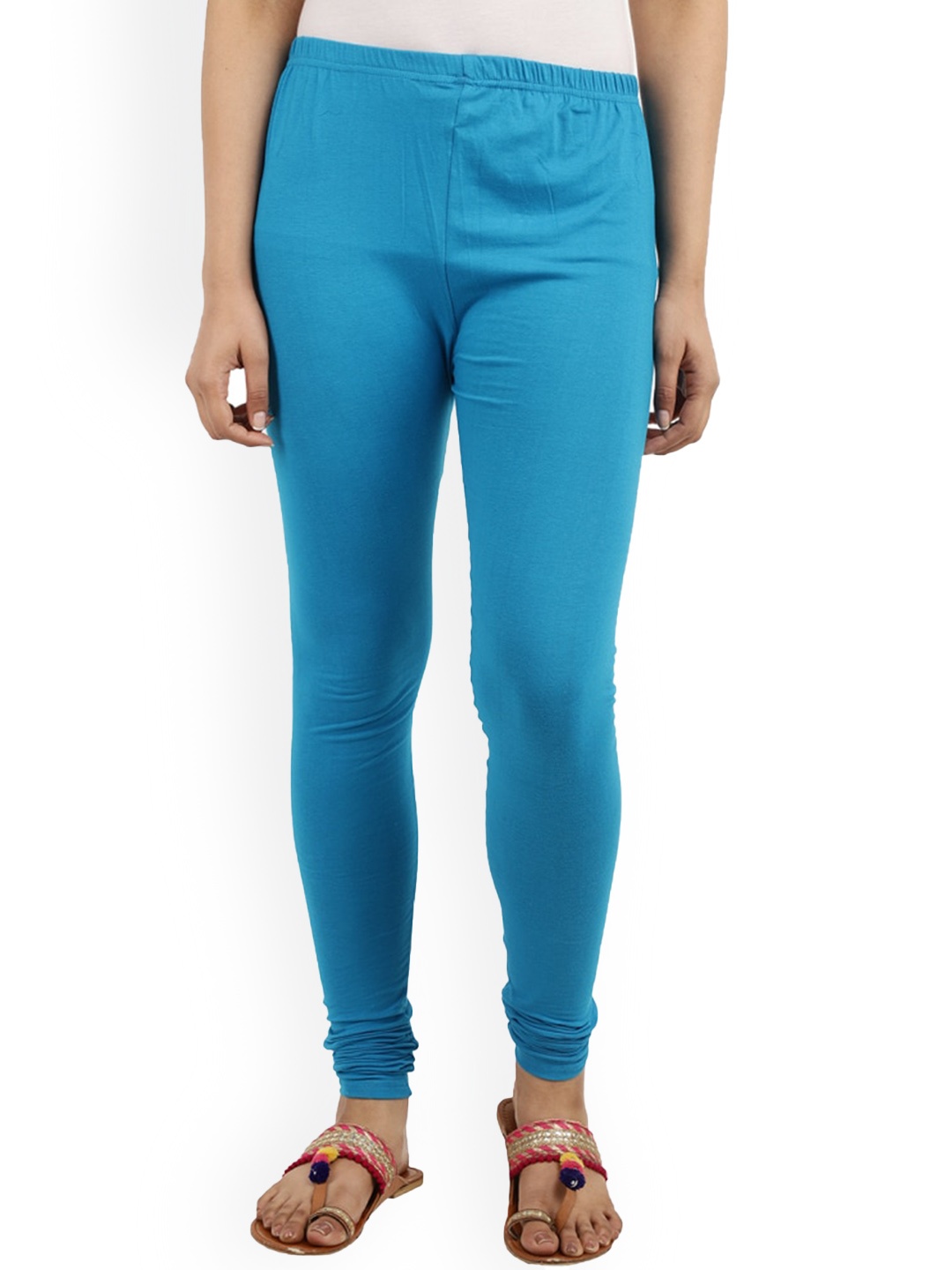 

V-Mart Churidar-Length Leggings, Blue