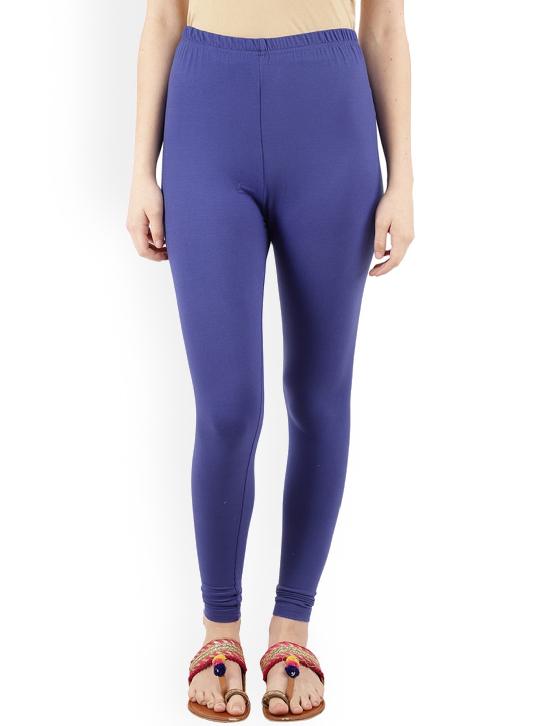 

V-Mart Churidar-Length Leggings, Blue