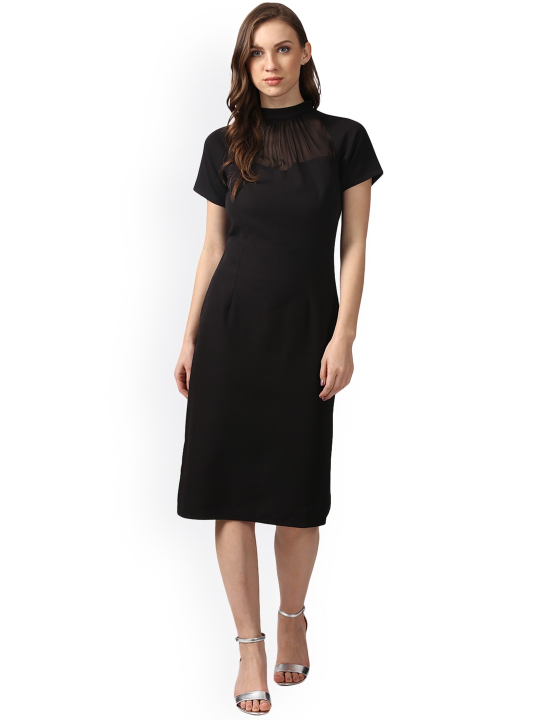 

Nun Women Black Solid Bodycon Dress