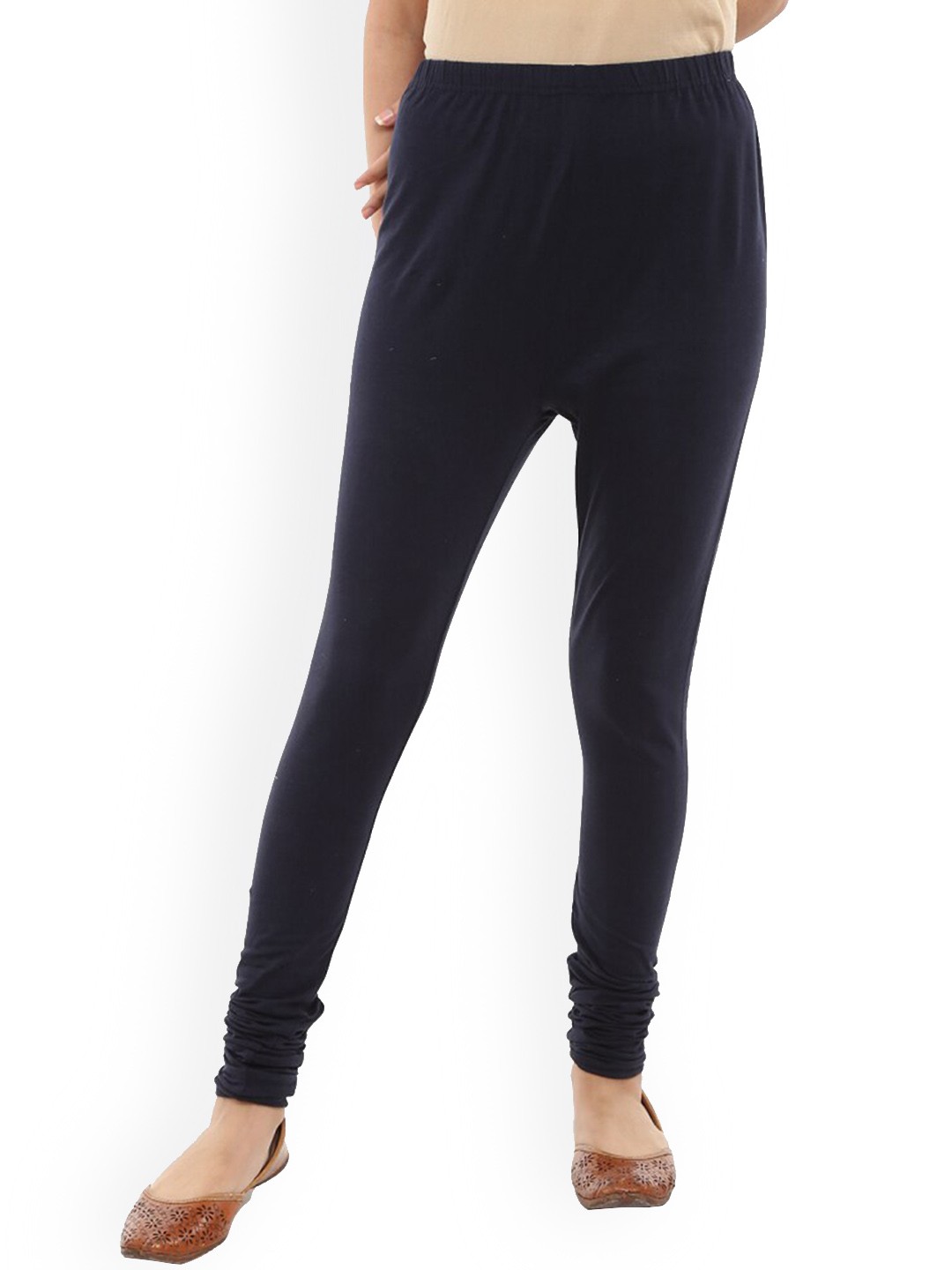

V-Mart Churidar-Length Leggings, Navy blue