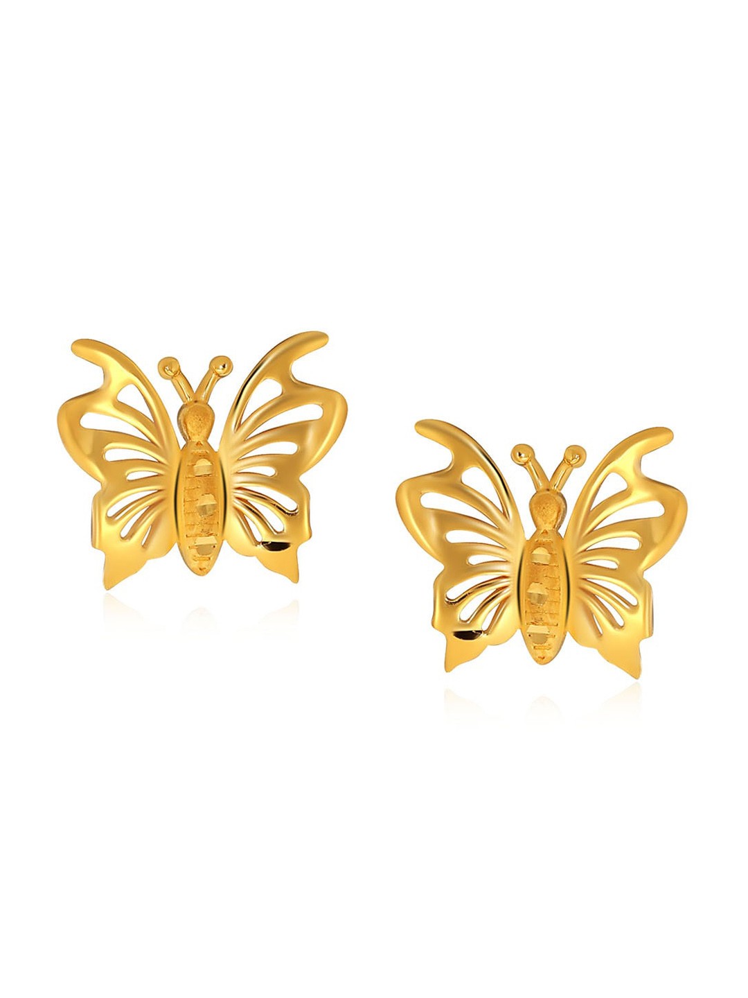 

SENCO Liberal Appeal 22KT Gold Stud Earrings-2gm, Yellow