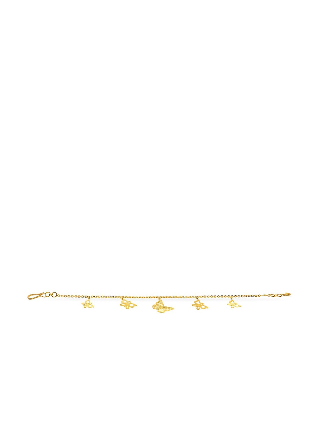 

SENCO 22KT Dancing Butterflies Gold Bracelet-3.5gm