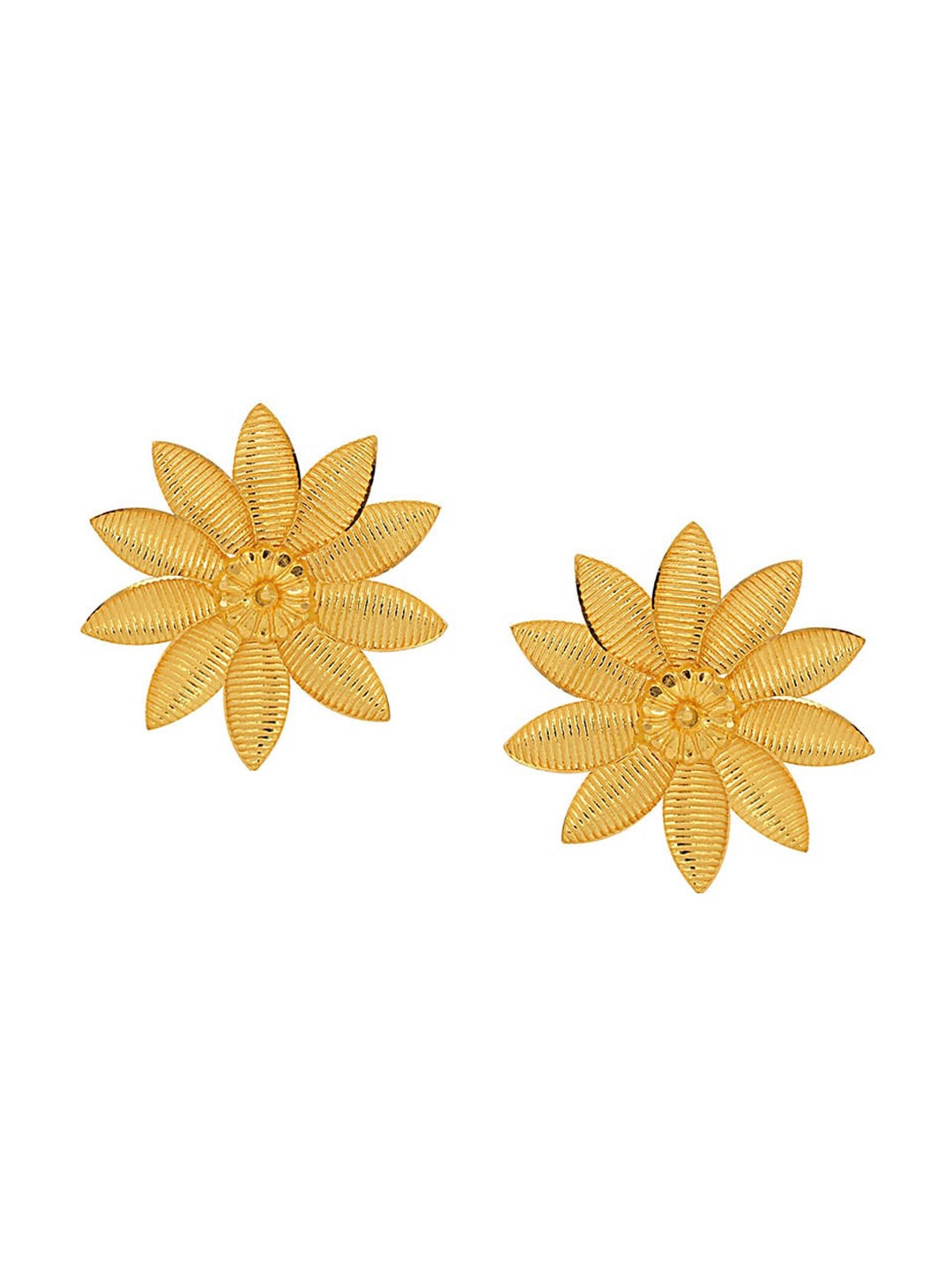 

SENCO 22KT Gold Admirable Bloom Stud Earrings-1.7gm