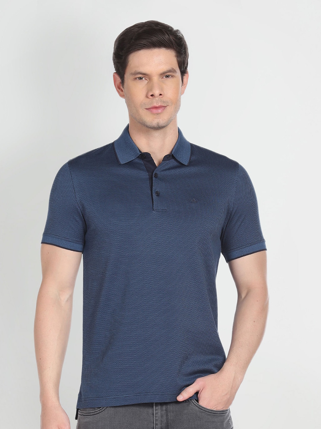 

Arrow Polo Collar Regular T-shirt, Blue