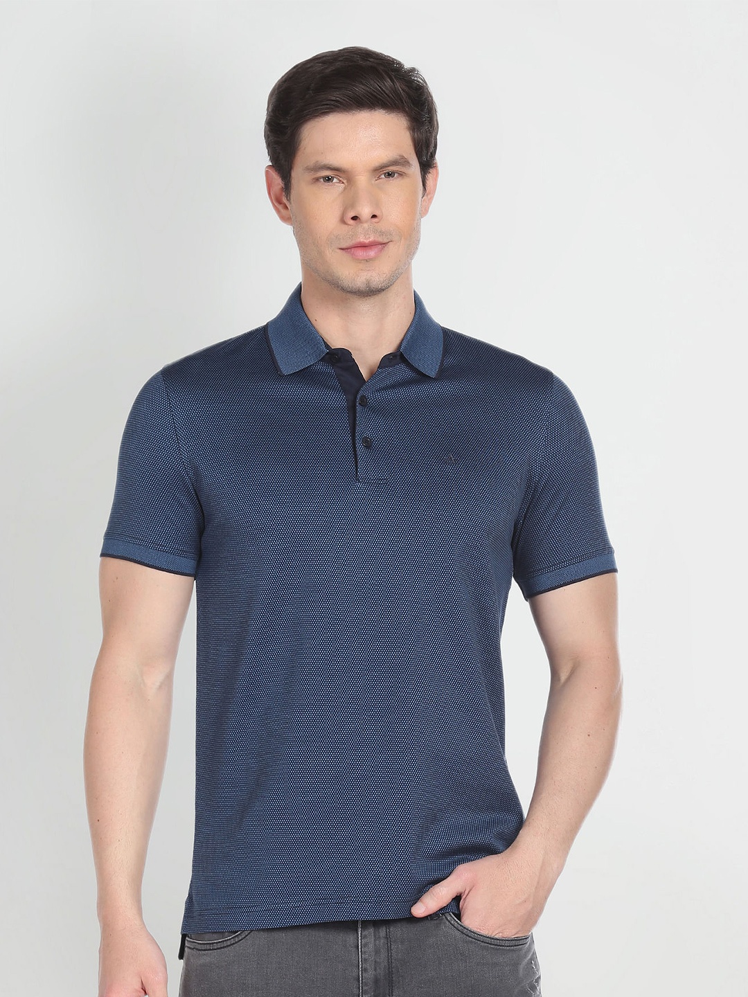 

Arrow Polo Collar Regular T-shirt, Blue