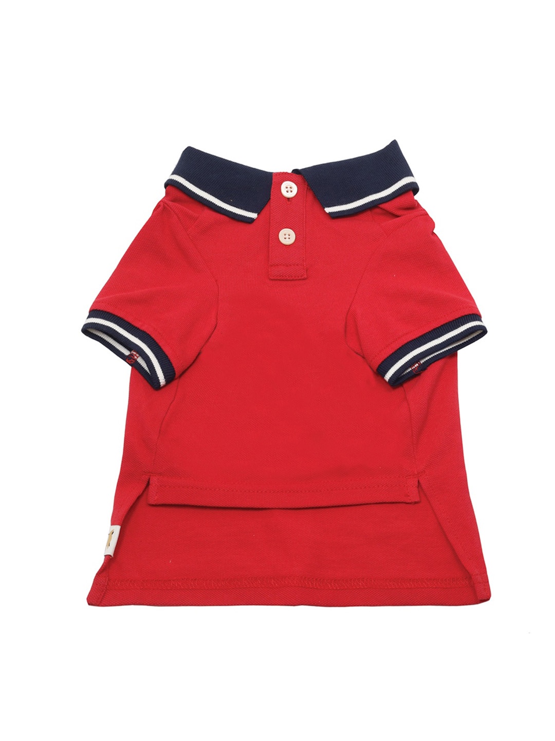 

Kanine Collection Red Pure Cotton Dog Polo T-shirt