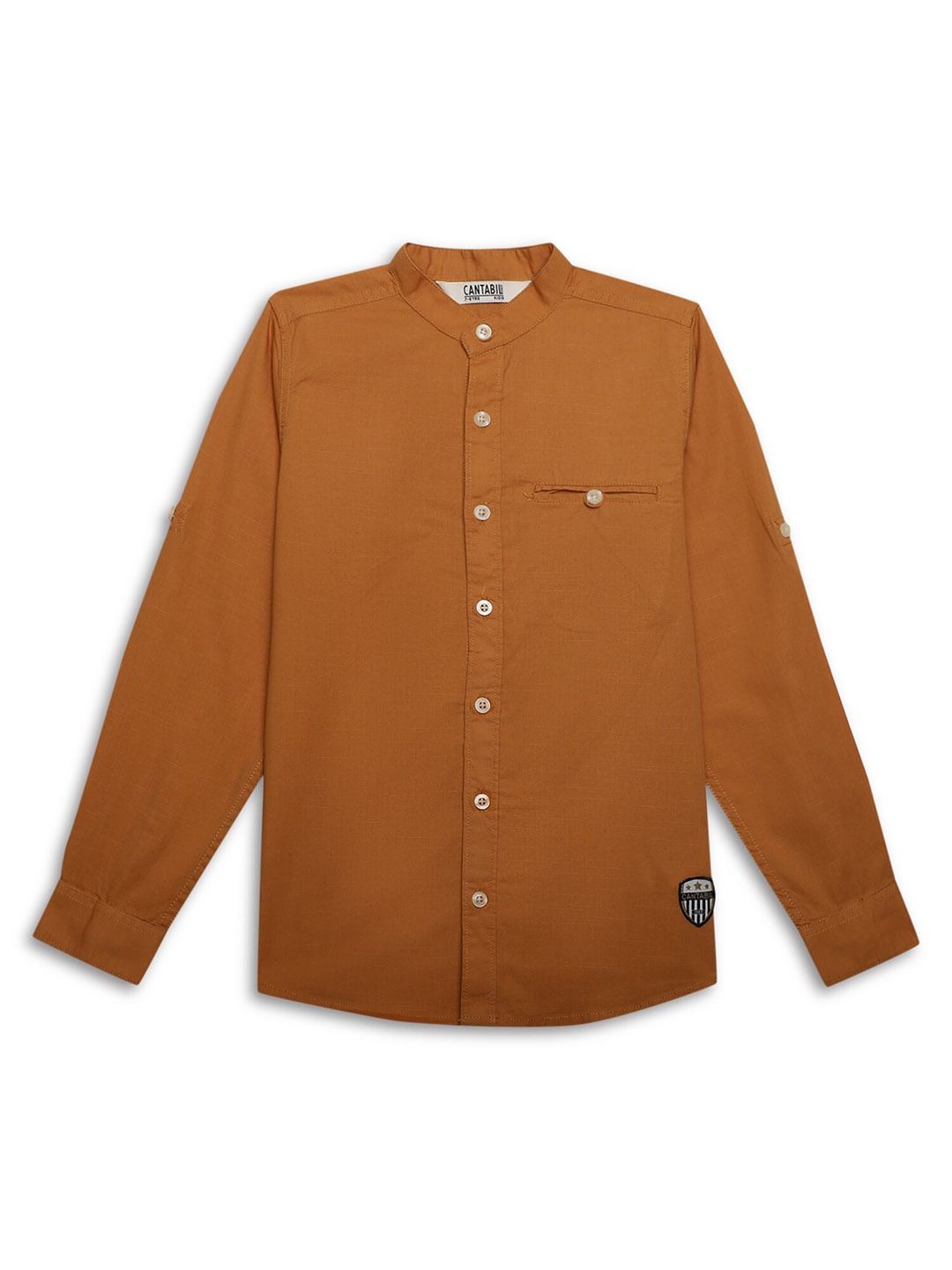 

Cantabil Boys Comfort Regular Fit Cotton Casual Shirt, Yellow