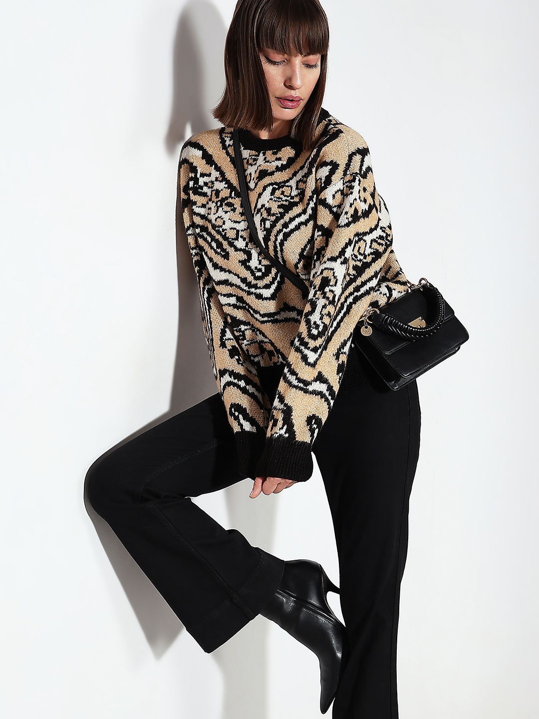 

Vero Moda Animal Printed Pullover, Beige