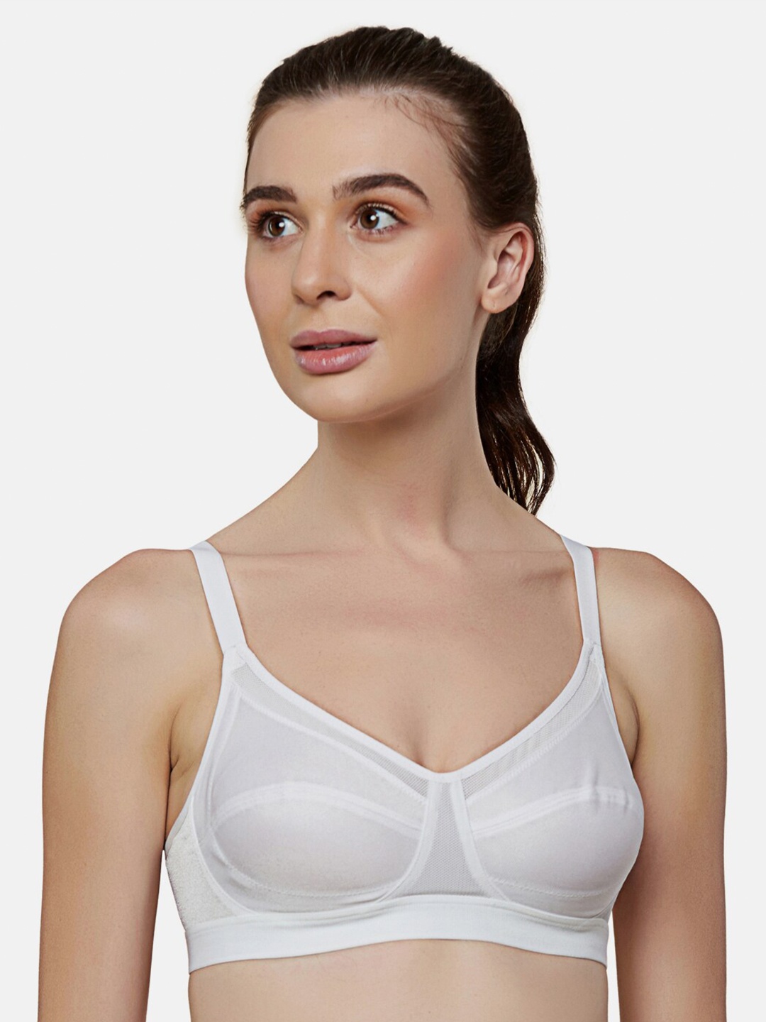 

Triumph Non Padded Full coverage Everyday Bra With All Day Comfort, White