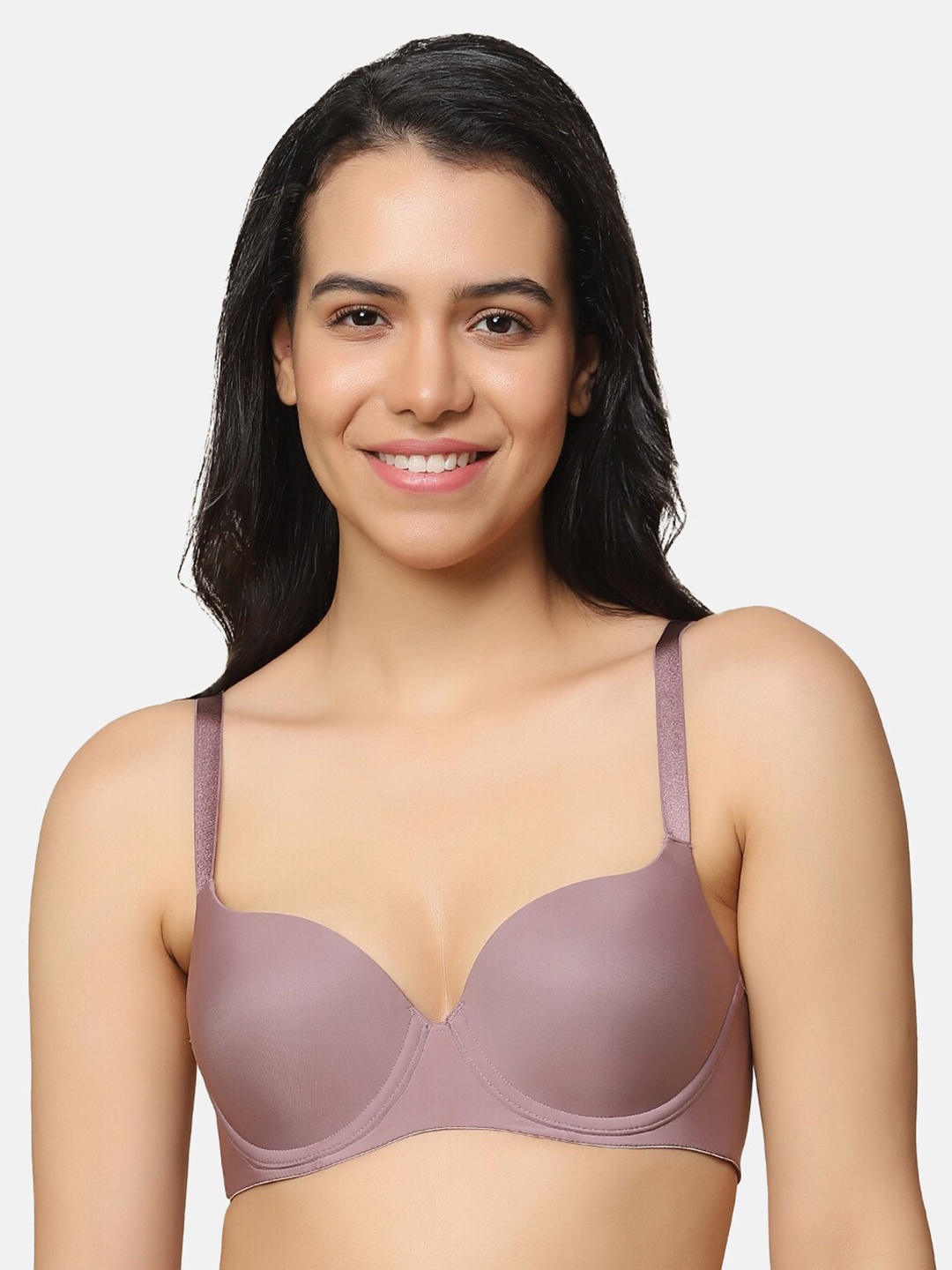 

Triumph Lightly Padded Medium Coverage Underwired T-shirt Bra With All Day Comfort, Brown
