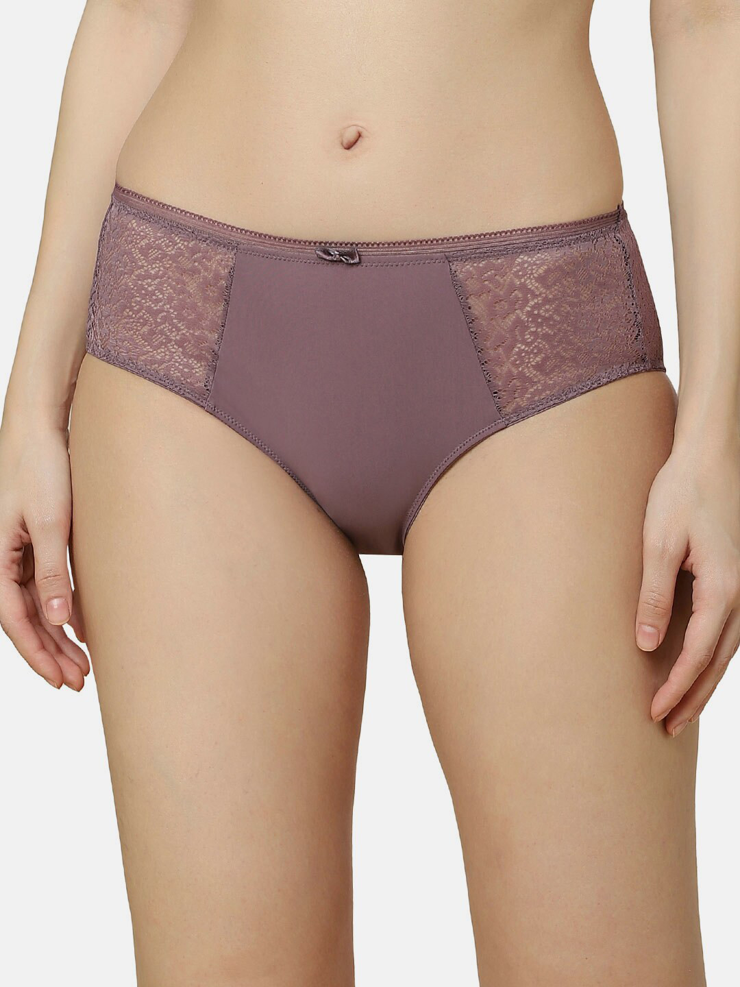

Triumph Women Self Design Hipster Briefs, Mauve