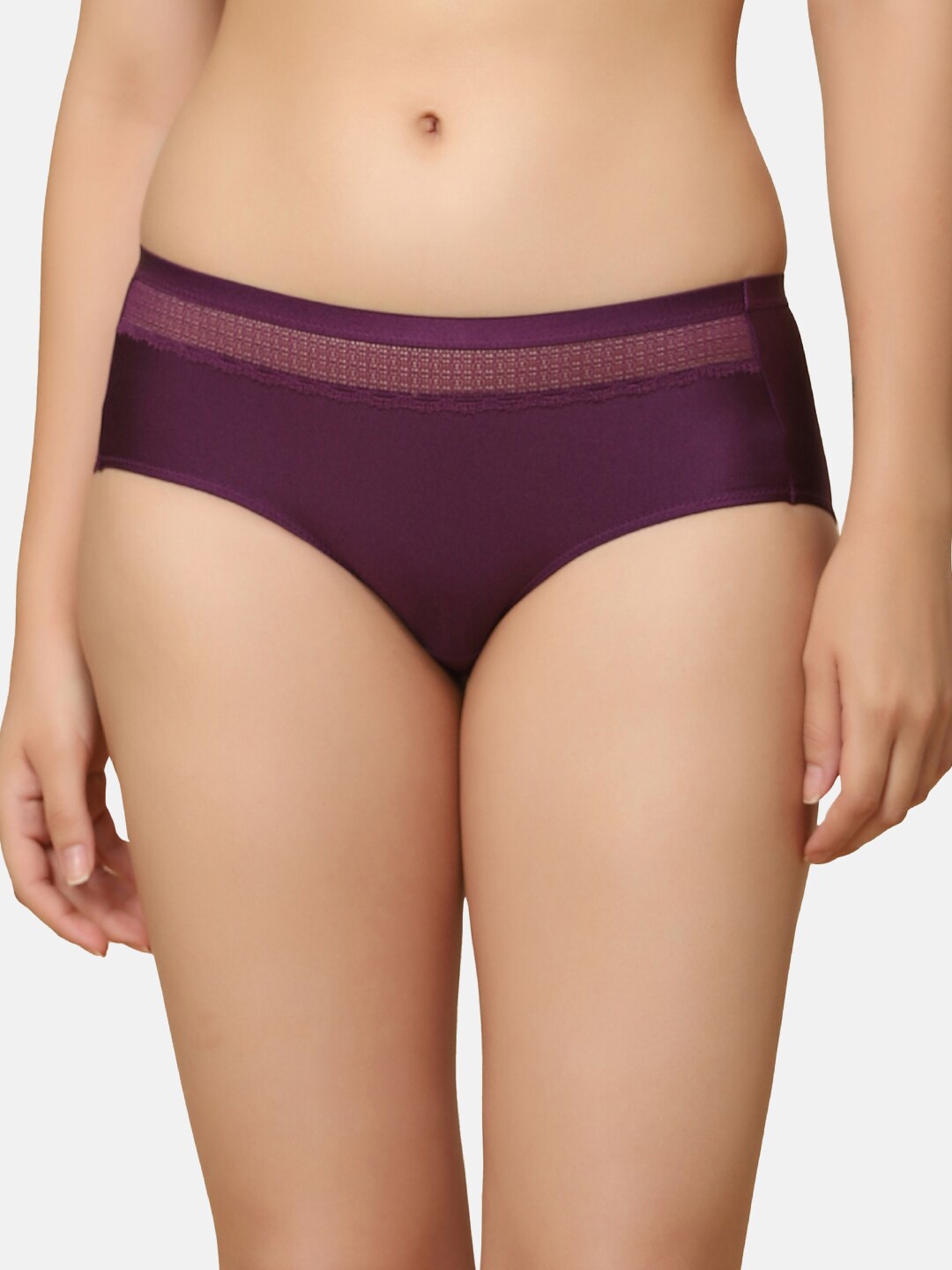 

Triumph Mid-rise Hipster Briefs, Purple