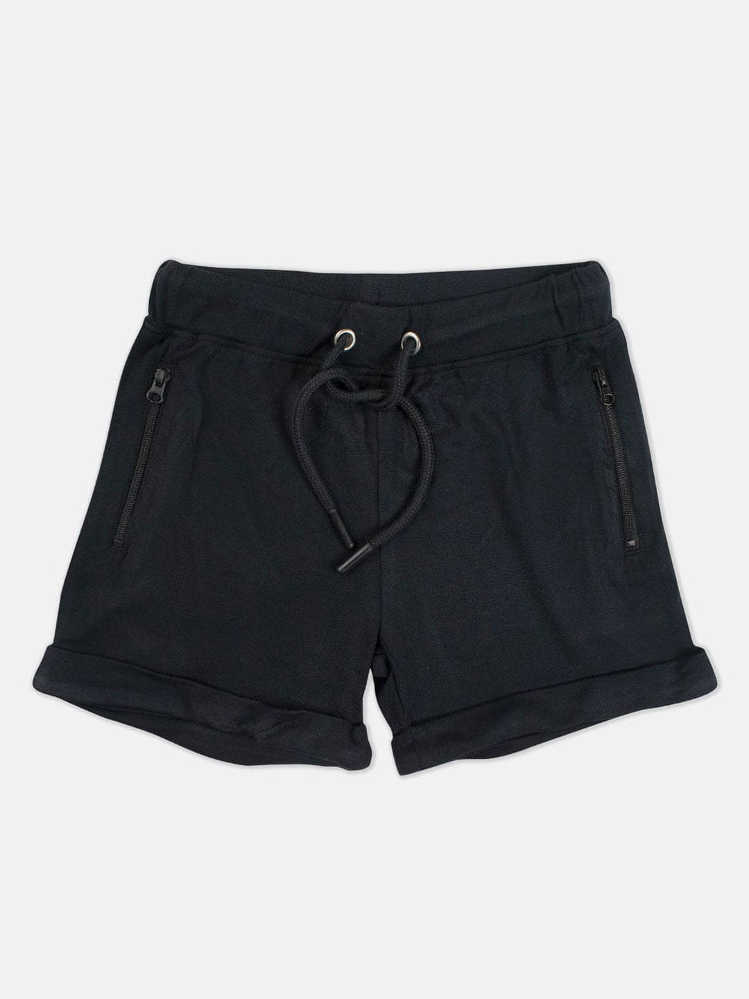 

Softsens Boys Mid Rise Shorts, Black