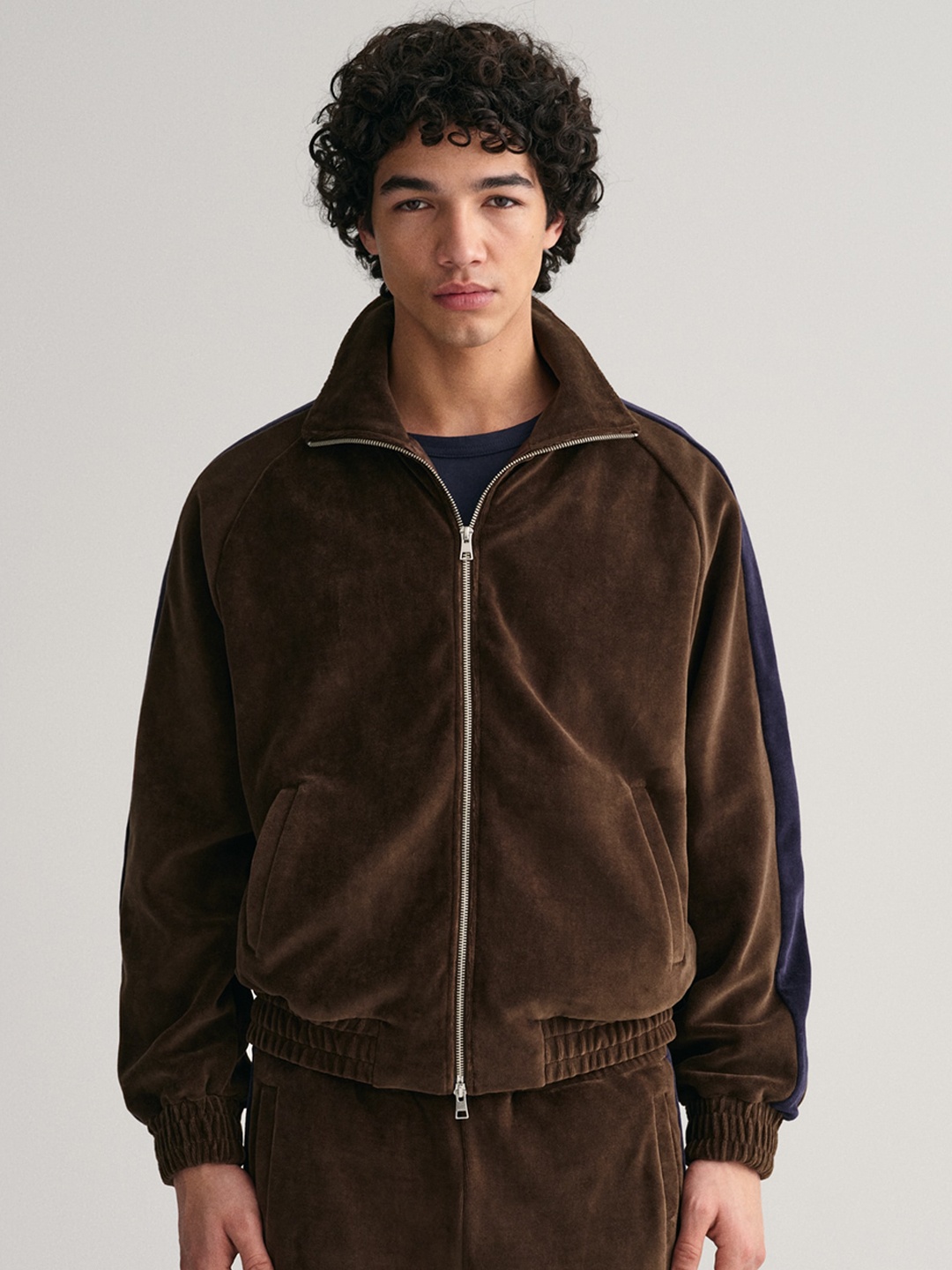

GANT Crop Bomber Jacket, Brown